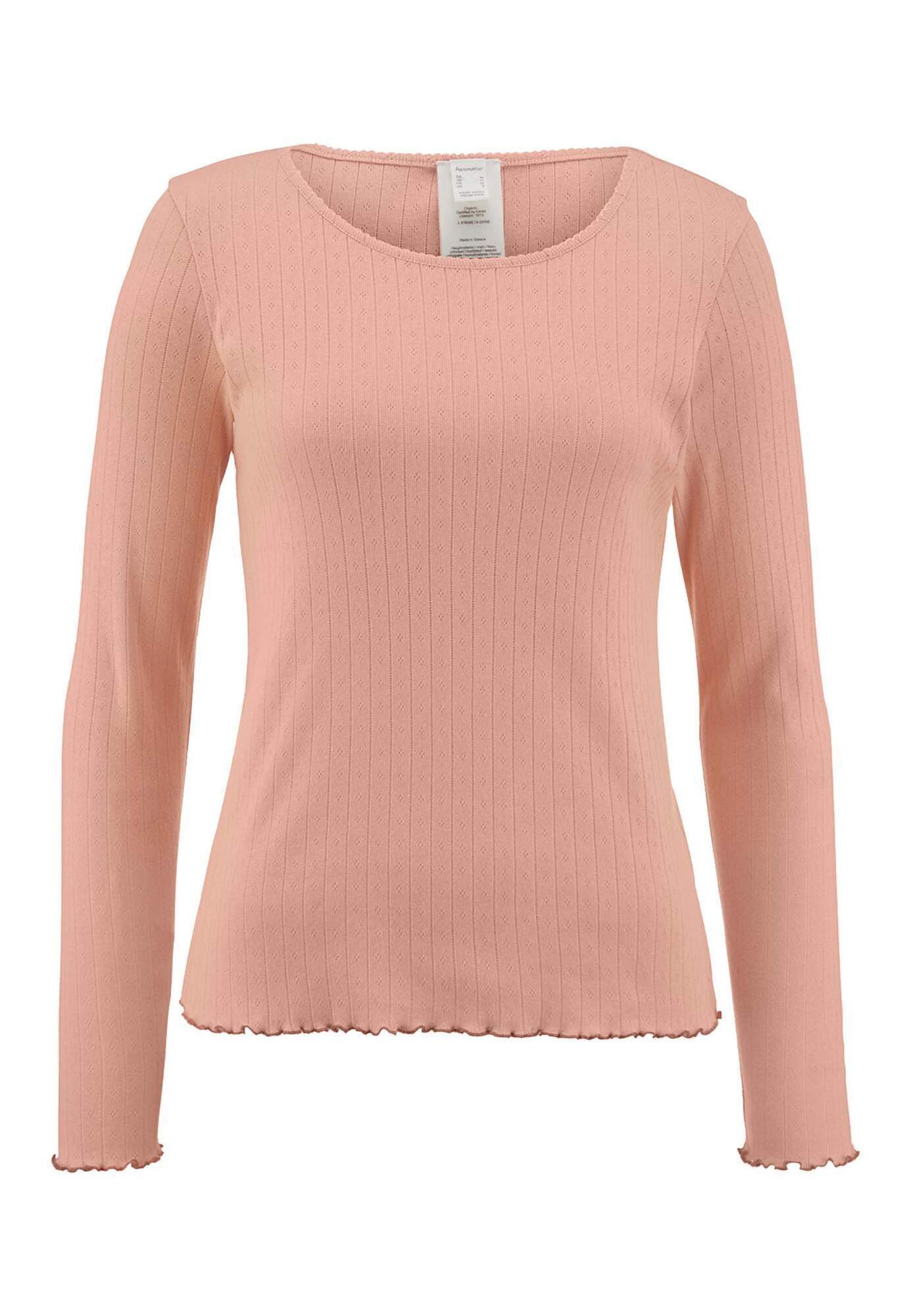 Hessnatur Pyjamaoberteil Regular PURE POINTELLE aus günstig online kaufen