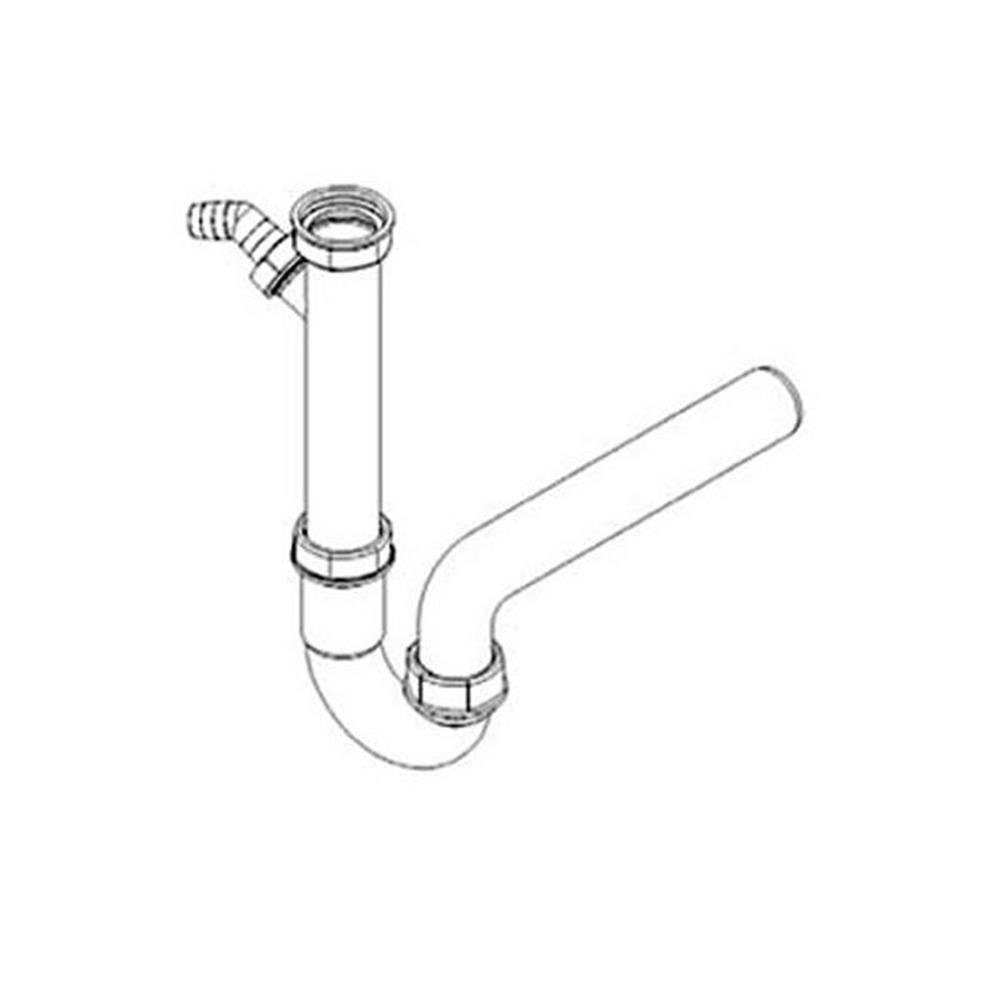 Blanco Siphon Siphon / Geruchverschluss 1 1/2" x 50 mm, mit 1 Geräteanschluss