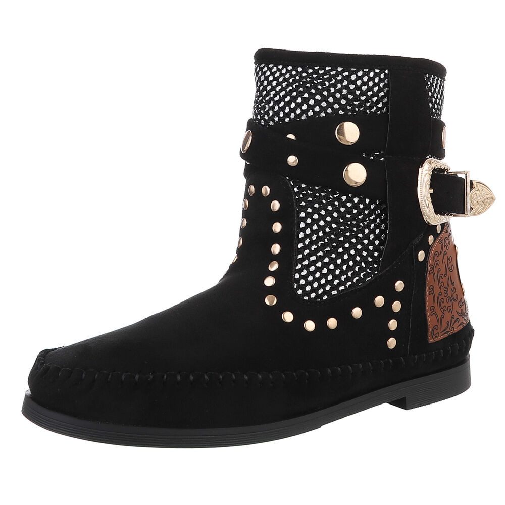 Ital-Design Damen Cowboyboots Boho/Hippie Stiefelette (88843873) günstig online kaufen