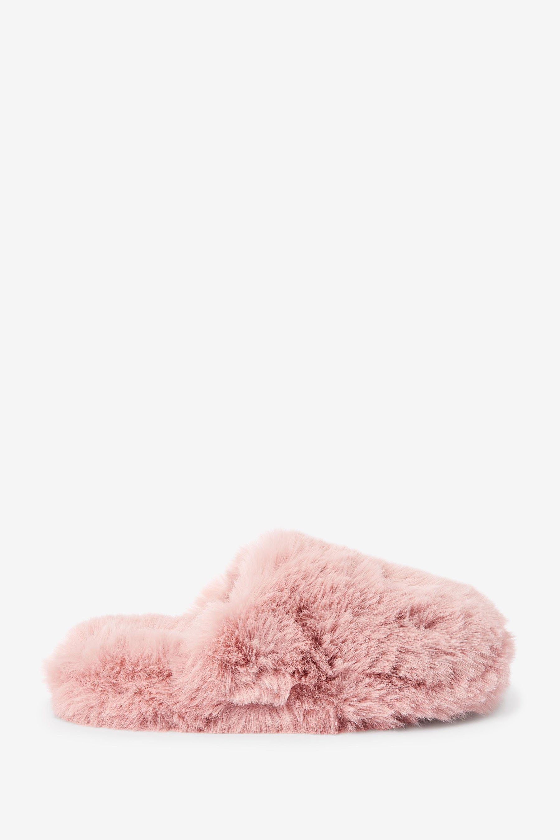 Hausschuh Pantolette – Kunstfell Generation (1-tlg) aus Next Pink Next
