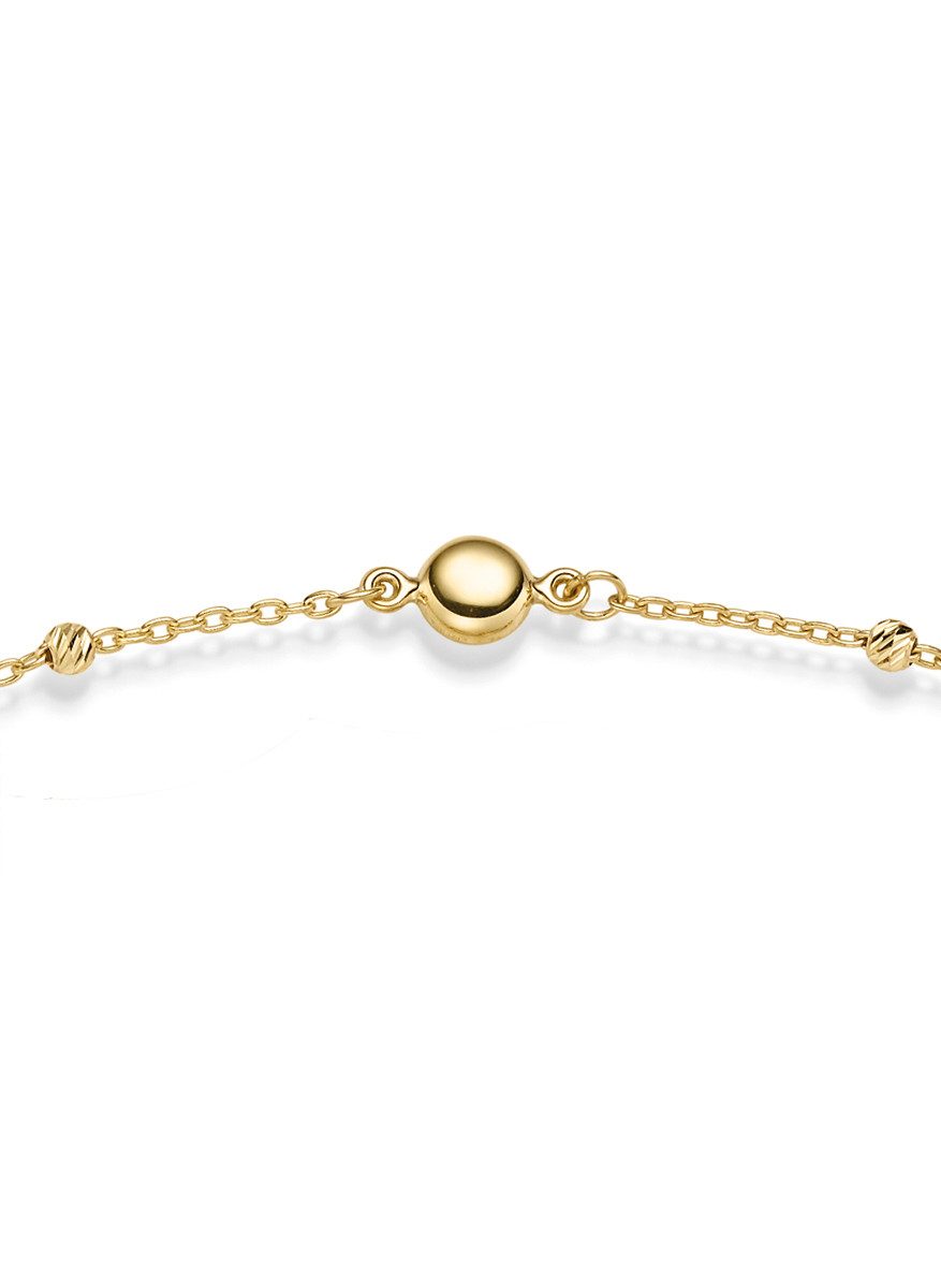 Fußkette Fußkettchen Fußkette aus 333 Gelbgold