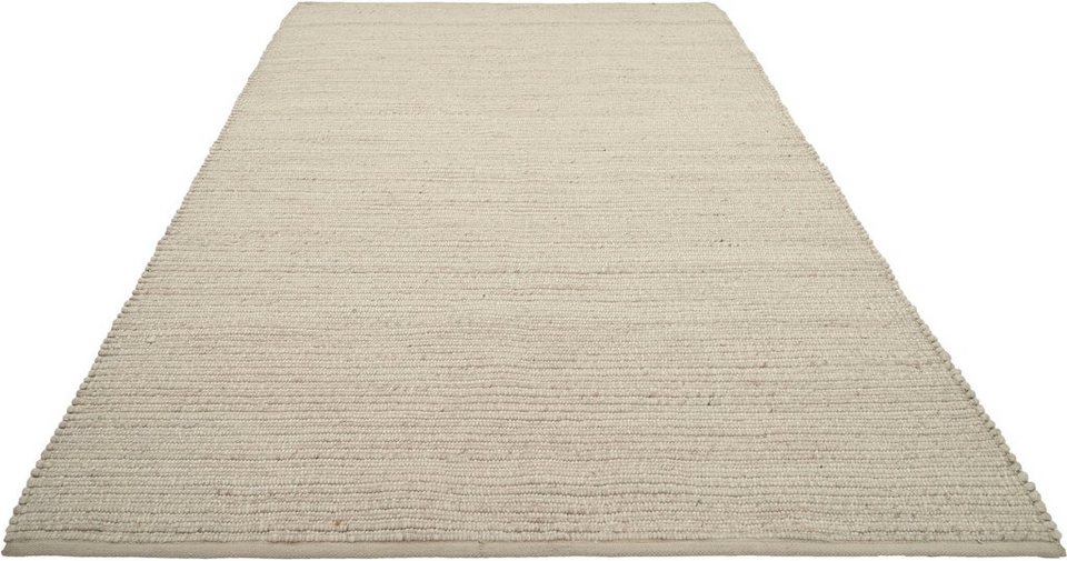 Wollteppich Kreta, andas, rechteckig, Höhe: 14 mm, Handweb Teppiche, Teppich  für Schlafzimmer, Wohnzimmer, Esszimmer