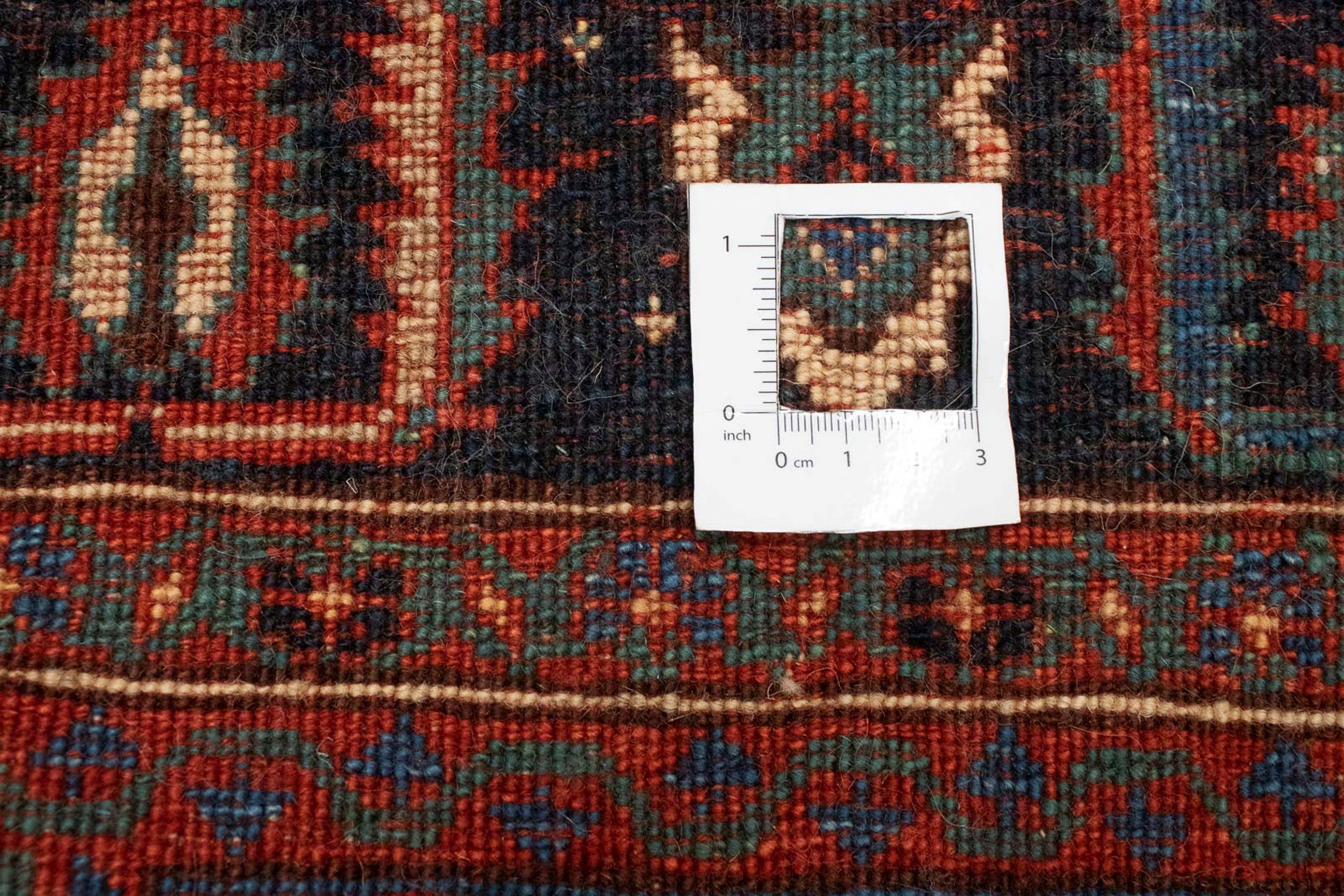 Wollteppich Gabbeh - Kaschkuli Perser Handgeknüpft, 81 Höhe: morgenland, - cm x Zertifikat mit dunkelrot, 13 - mm, Einzelstück rechteckig, Wohnzimmer, 164