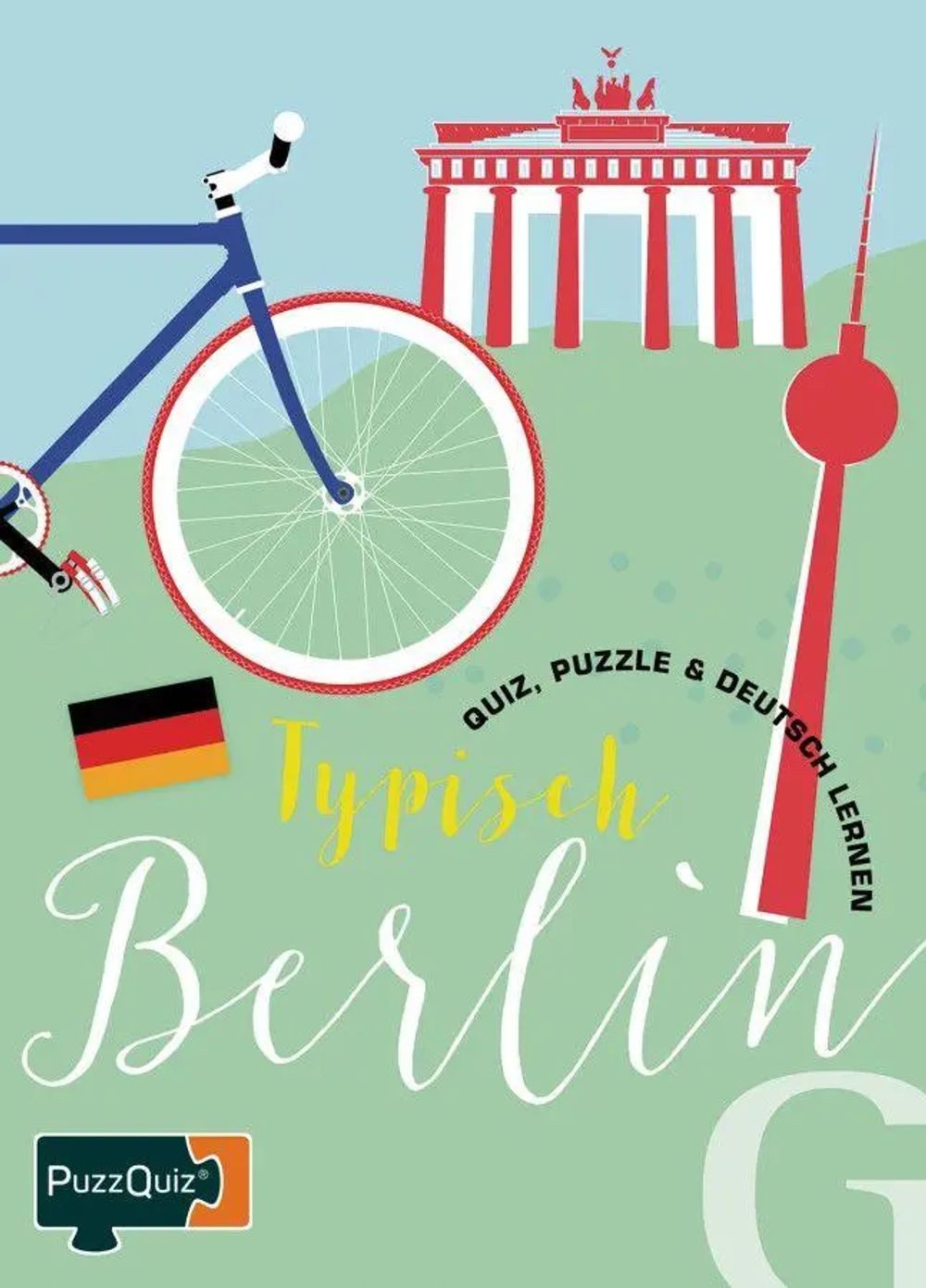 Hueber Verlag Spiel PuzzQuiz - Typisch Berlin