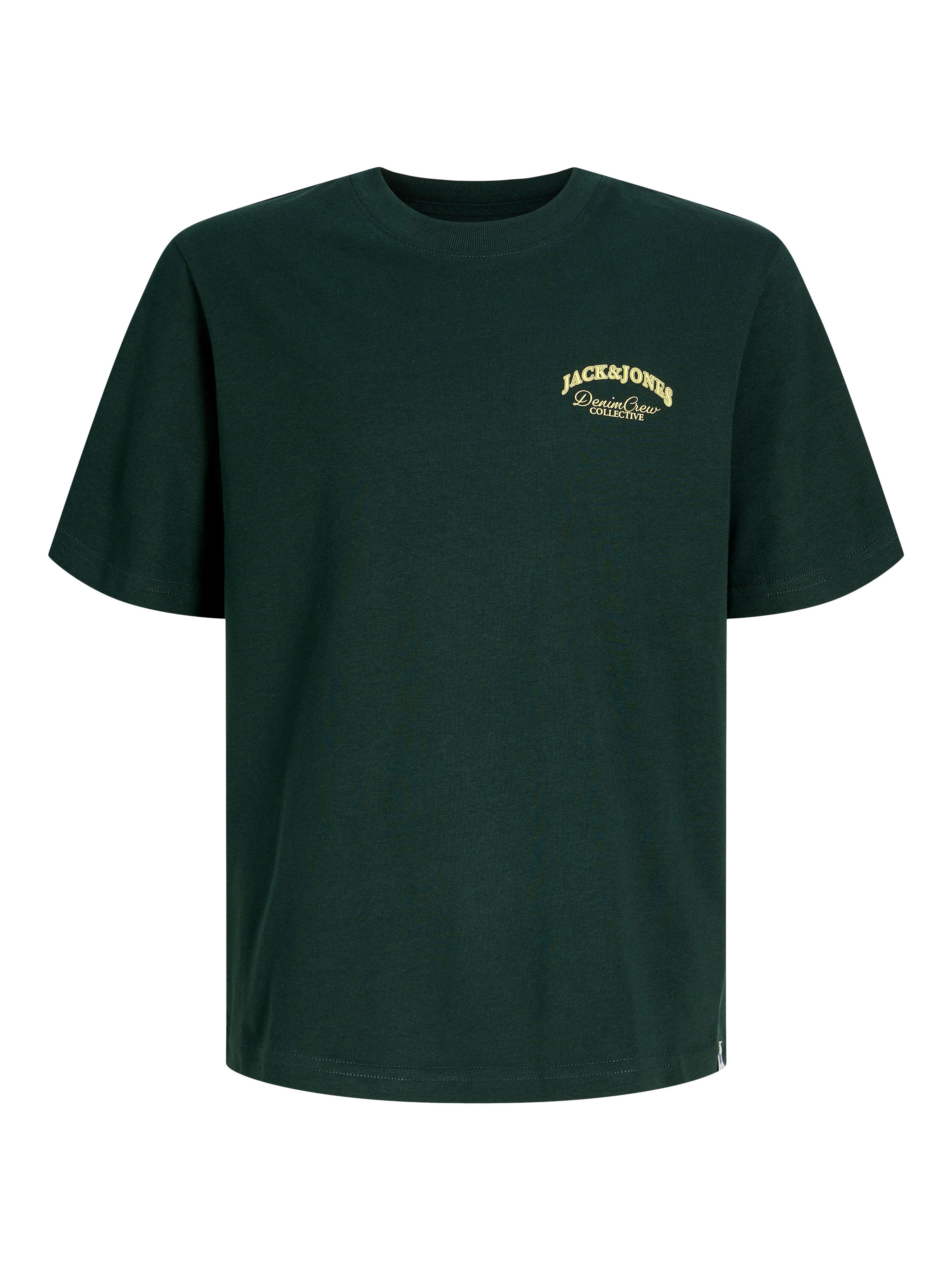 Jack & Jones Junior Rundhalsshirt JJEBRANDES BACKP RELAXED TEE SS SN JNR Baumwolle, relaxed fit – Bild 5 von 5