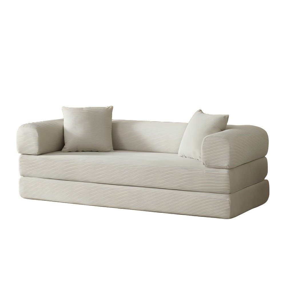 SIKAINI Sofa 2-in-1 Sofa & Bett, Platzsparend, 2-in-1 Funktion