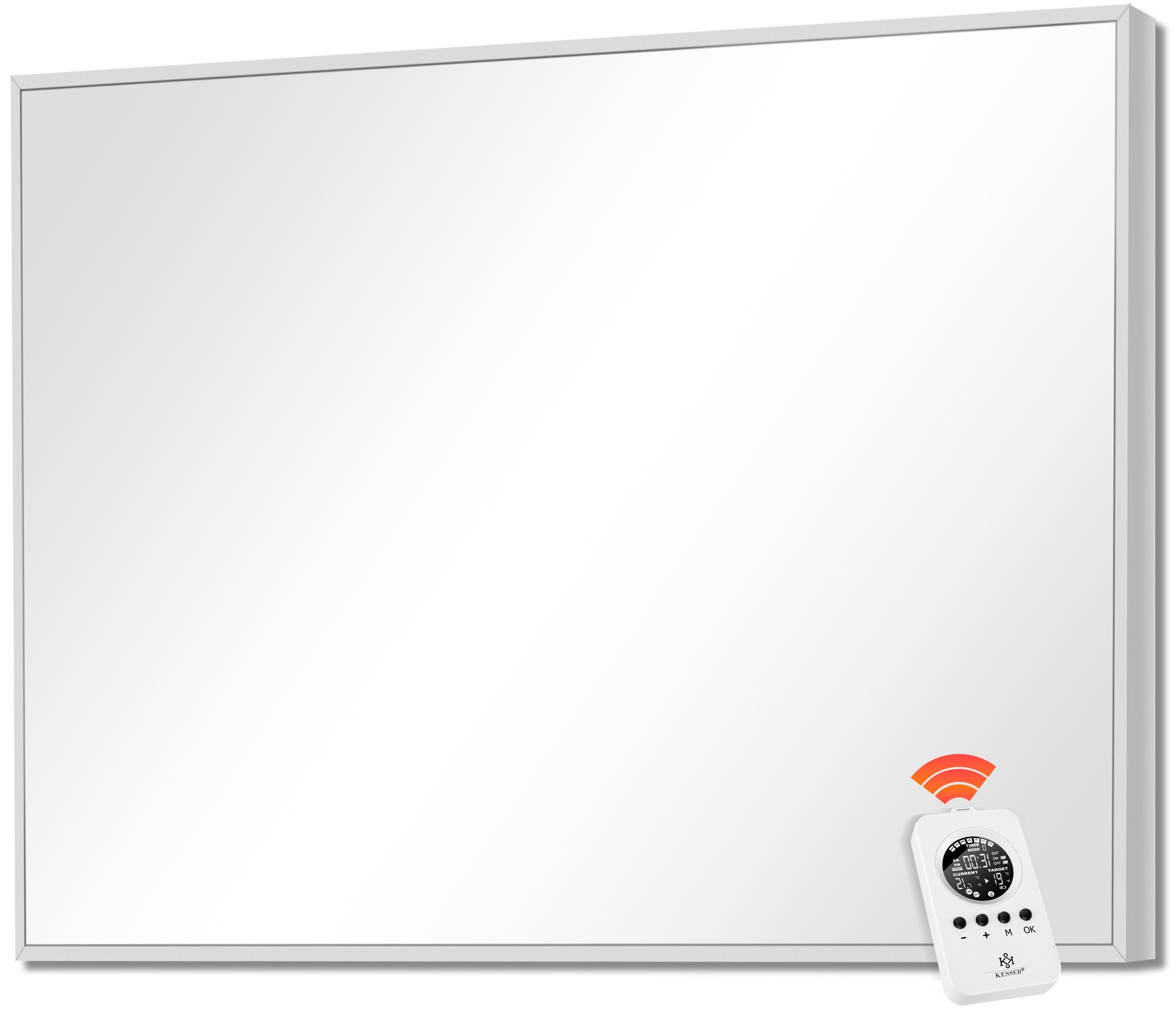 KESSER Infrarotheizung, mit Thermostat, IP44 Schutzklasse & 28 Routineprogramme