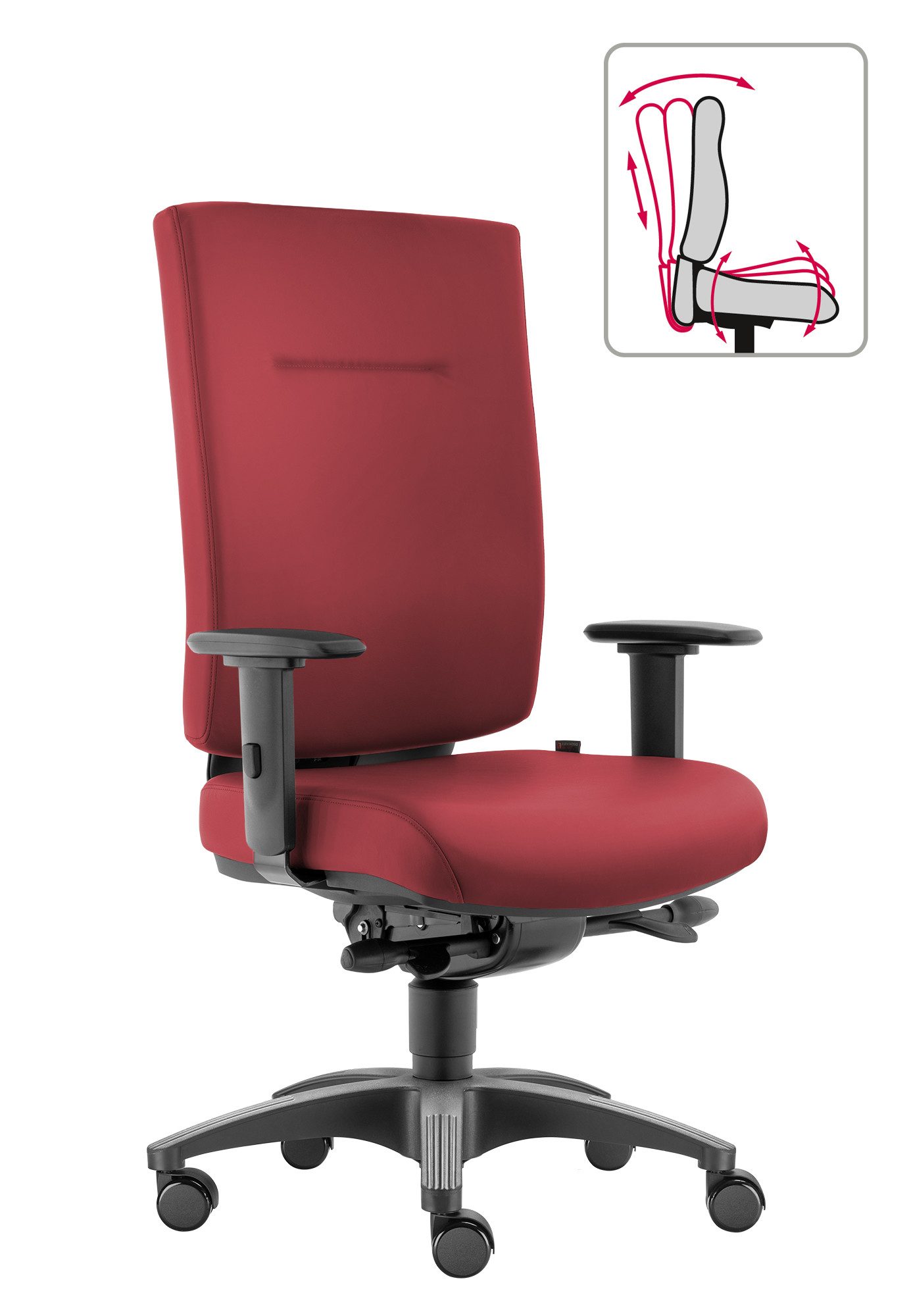 SITWELL STEIFENSAND AG Bürostuhl My Chair-optimales Sitzgefühl, extra breit im Sitz und im Rücken