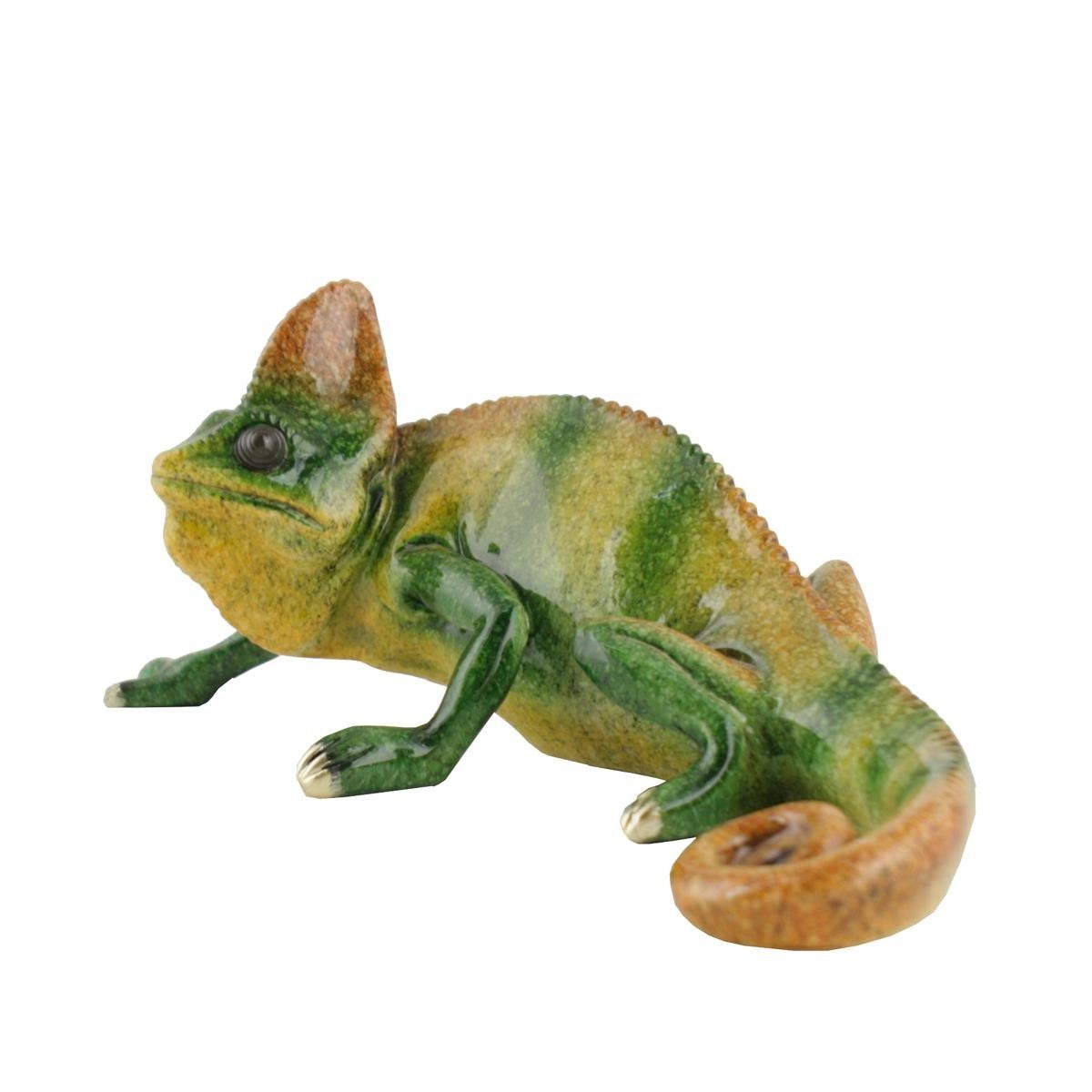 Tierfigur 440s Chamäleon ca. 28 cm L