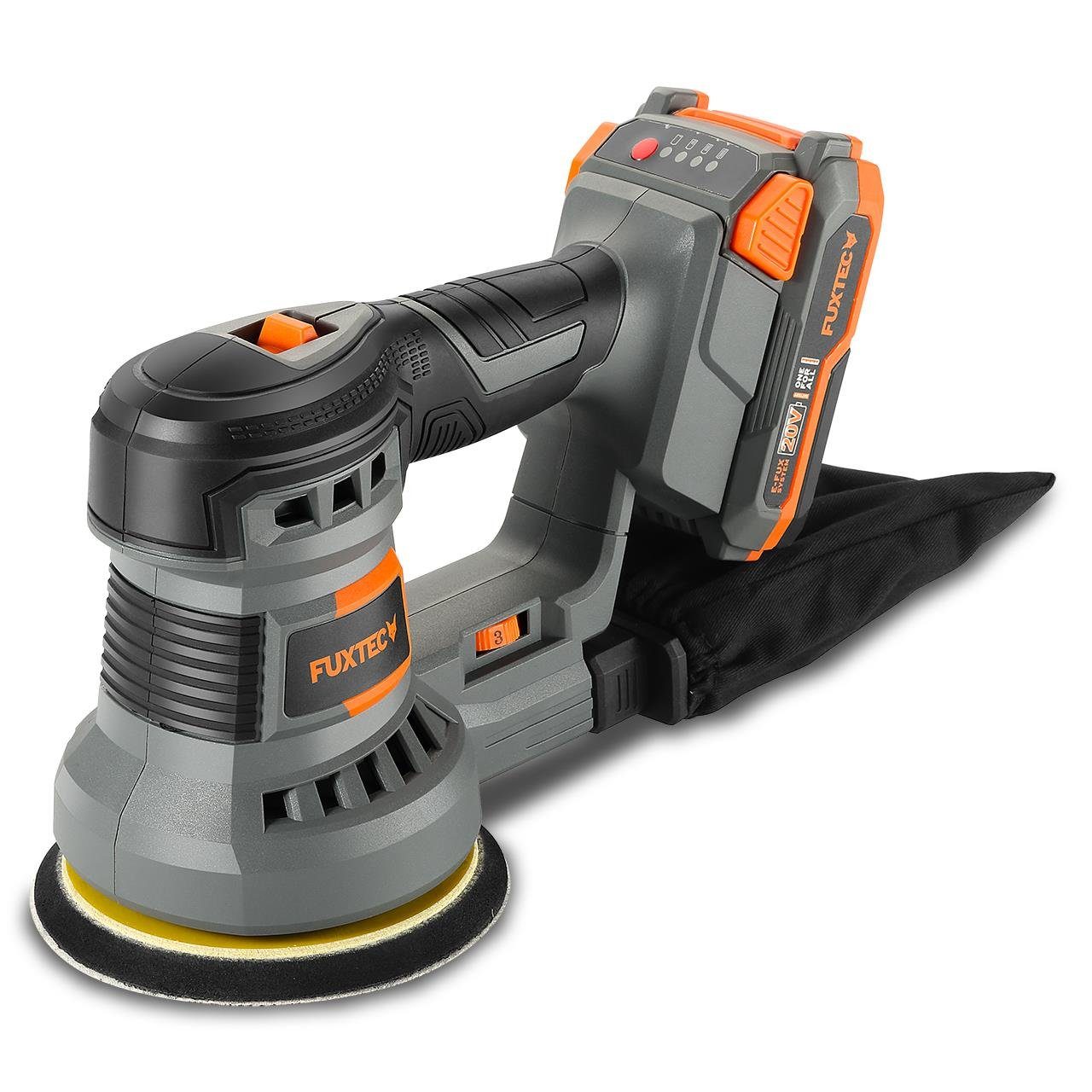 FUXTEC Rotationsschleifer FX-E1RS20-SET