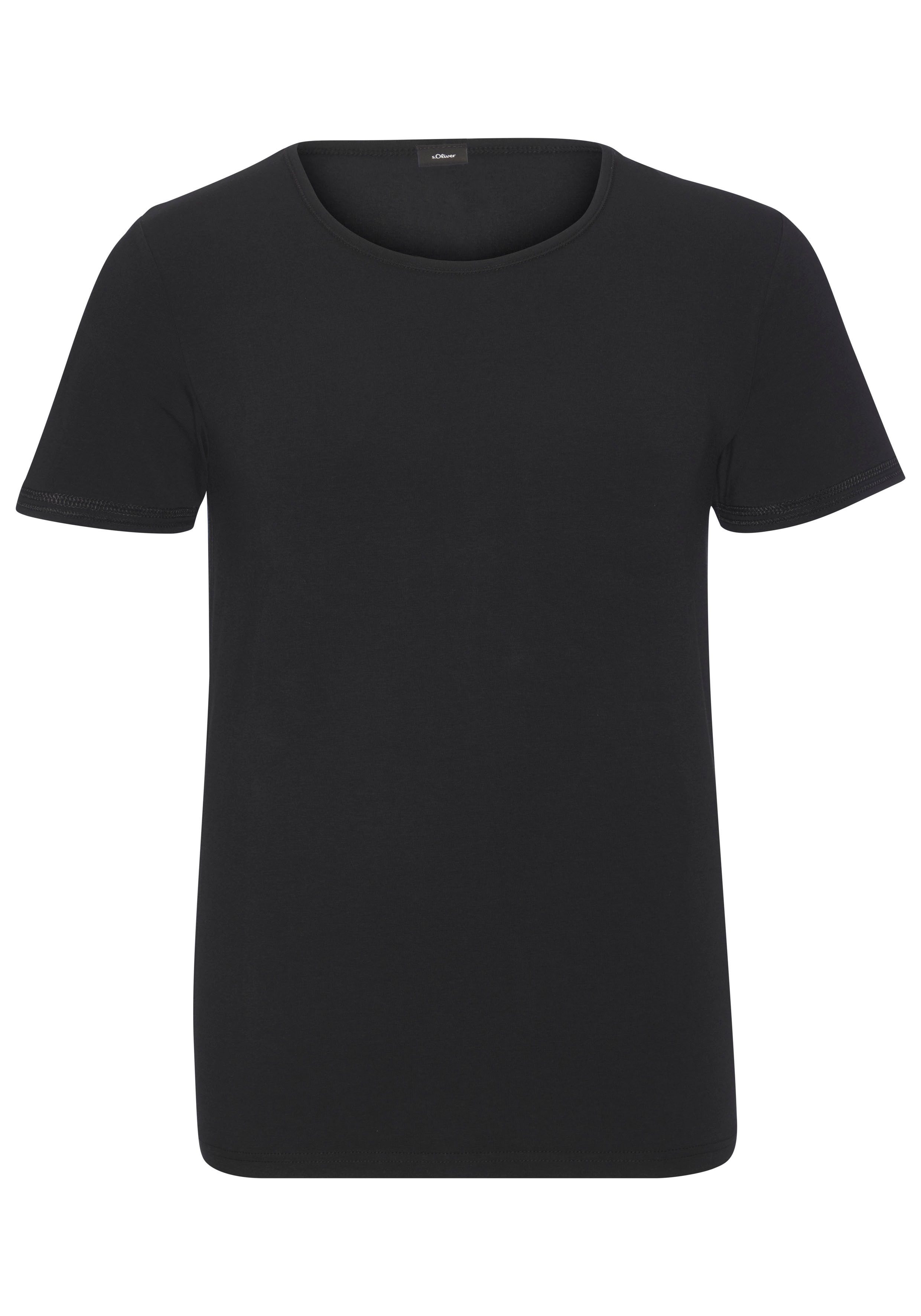 s.Oliver Unterziehshirt, (1 St.), aus weichem Modal günstig online kaufen