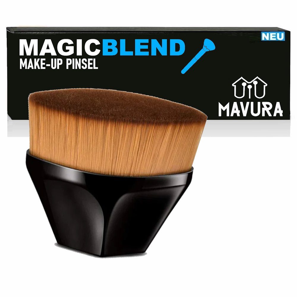 Kabuki-Pinsel MAGICBLEND Foundation Make-up Pinsel Premium Kabuki Flat