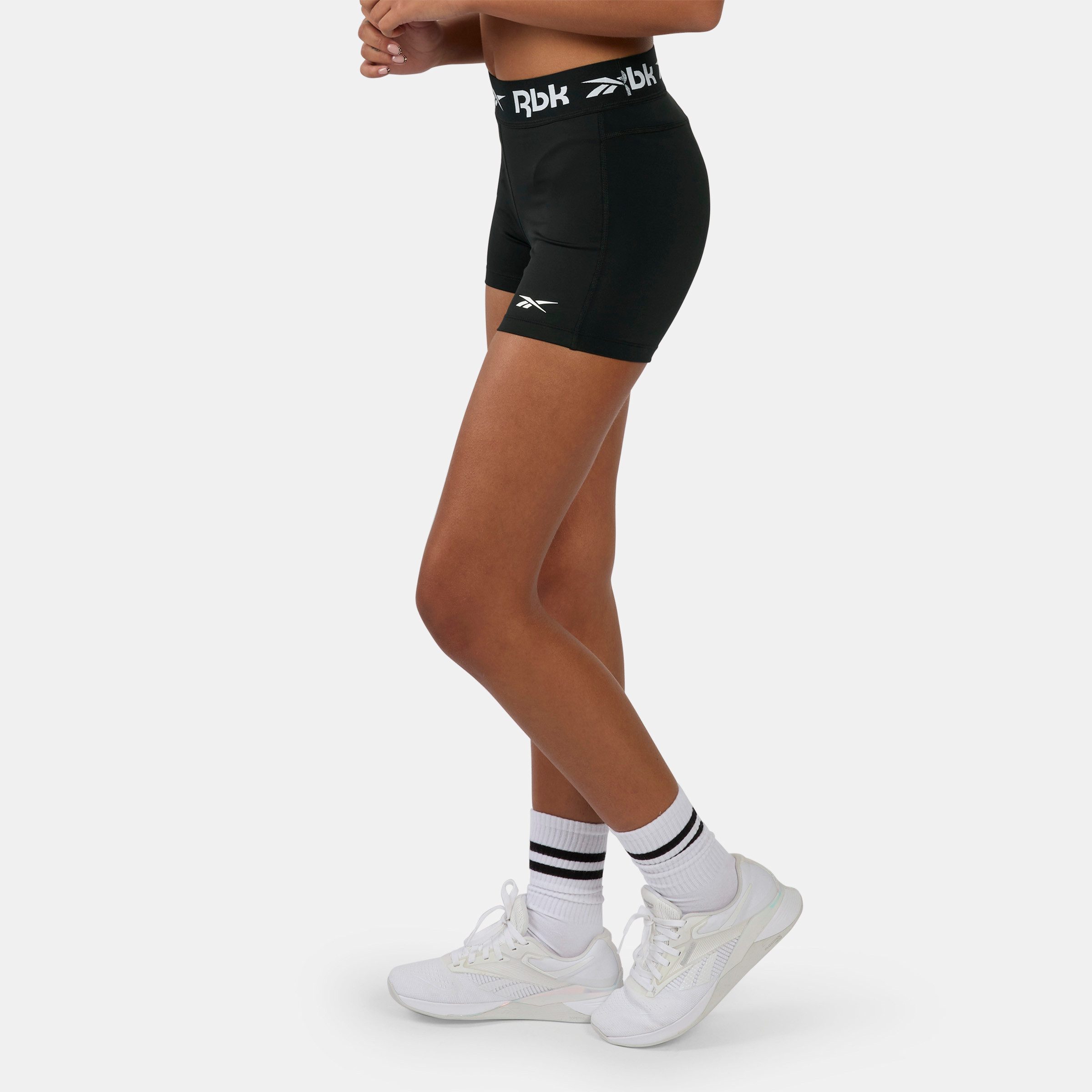Reebok Trainingsshorts ID TRAIN RUCHED BOOTY SHORTS sportlicher Stil