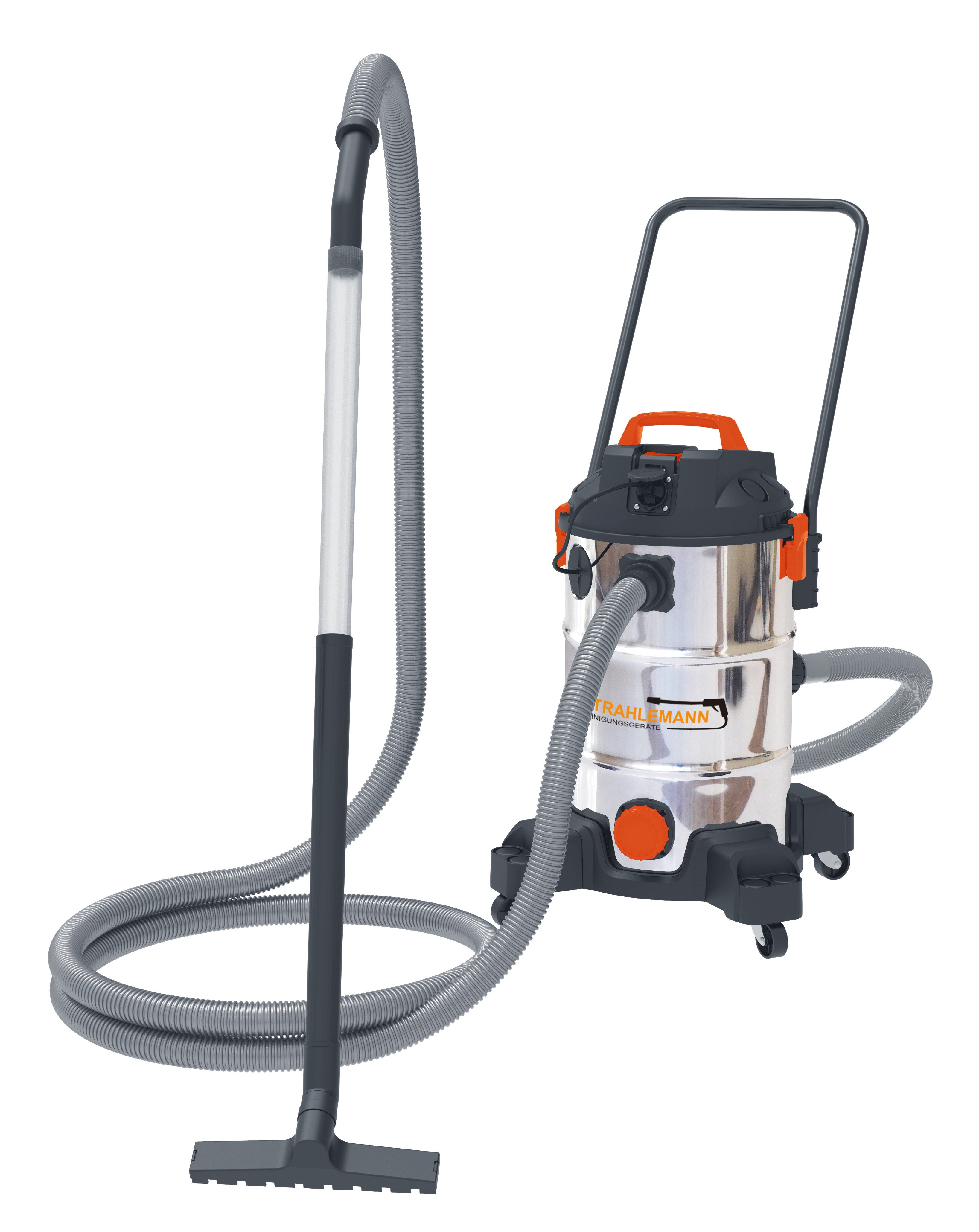 DeTec. Industriesauger Schlammsauger mit Teichpumpe 1200 W Nass- und Trockensauger 35 L, 1200 W, Schmutzfangsack, Ideal für den Einsatz rund um Garten, Teich und Whirlpool