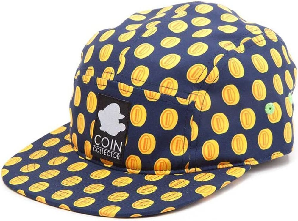 Super Mario Snapback Cap SUPER MARIO Snap Back Cap Coin collector Erwachsene Schirmmütze