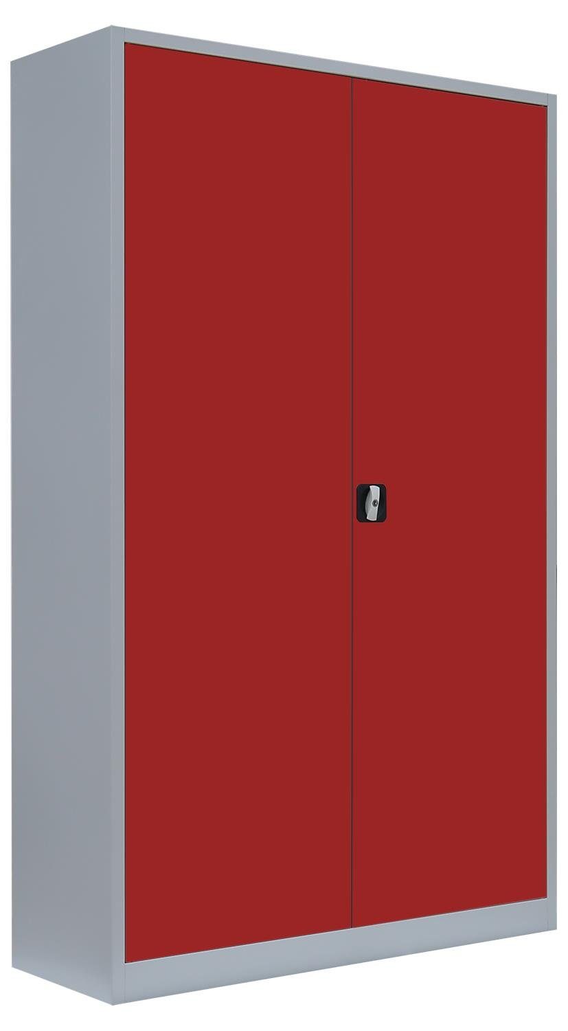 Steelboxx Mehrzweckschrank Metallschrank abschließbar Aktenschrank Büroschr günstig online kaufen