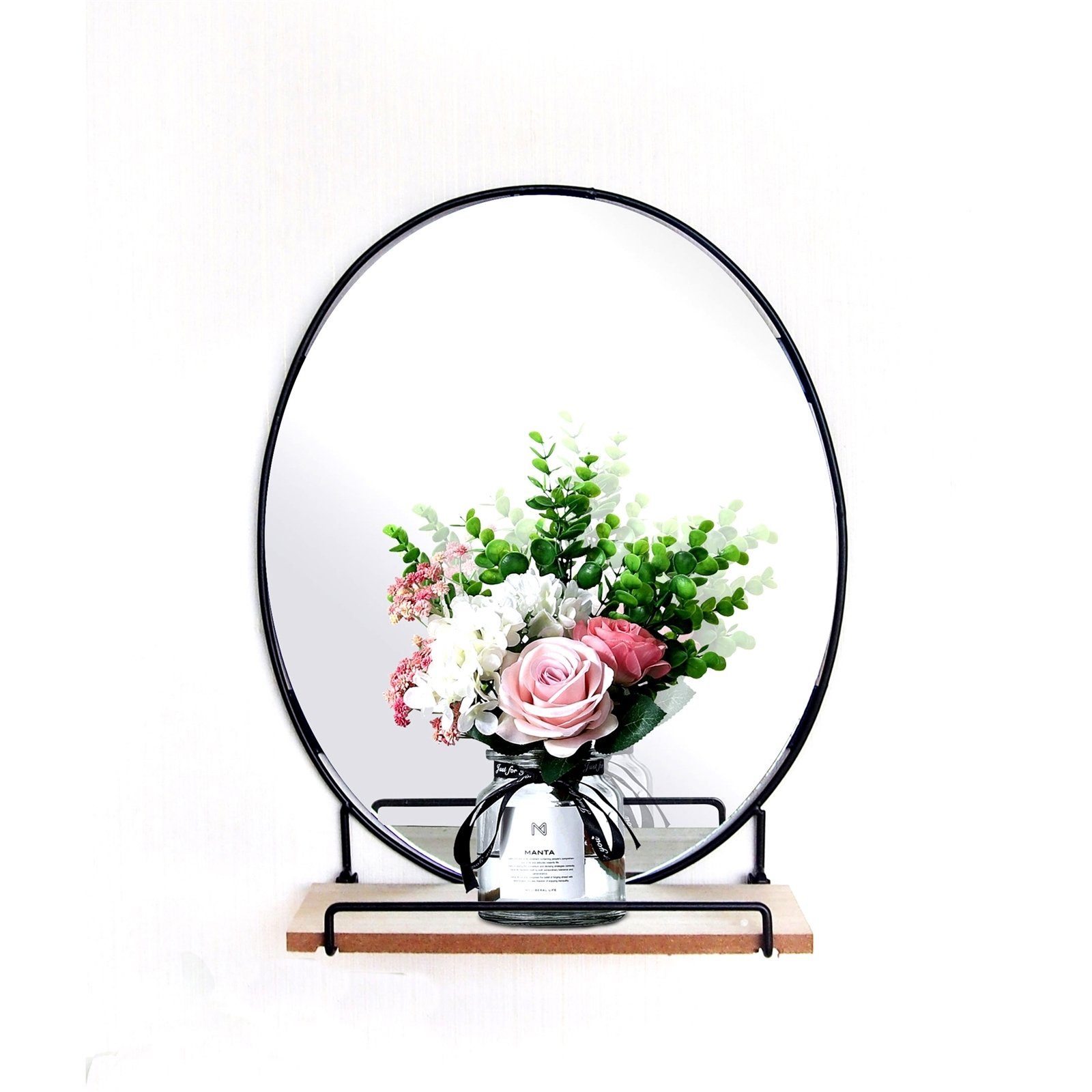 HTI-Line Wandregal Wandboard Mirror Viola, Stück 1-tlg., Wandregal Spiegel günstig online kaufen