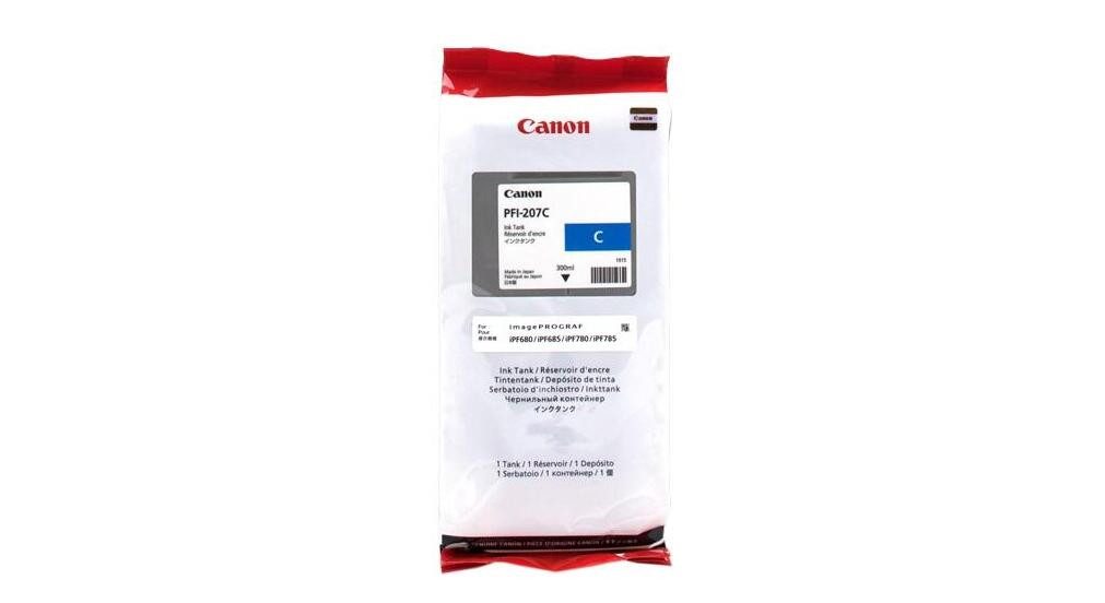 Canon Canon PFI-207C Druckerpatrone cyan Tintenpatrone