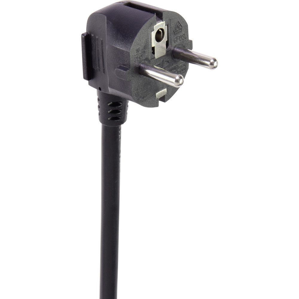 Renkforce Renkforce RF-3313344 Überspannungsschutz-Steckdosenleiste Schwarz Sch Steckdosenleiste (Kabellänge 1.50 m)