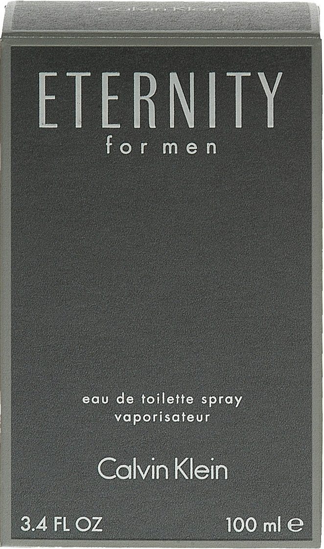 Calvin Klein Eau de Toilette Eternity for men, mit langanhaltender Formel