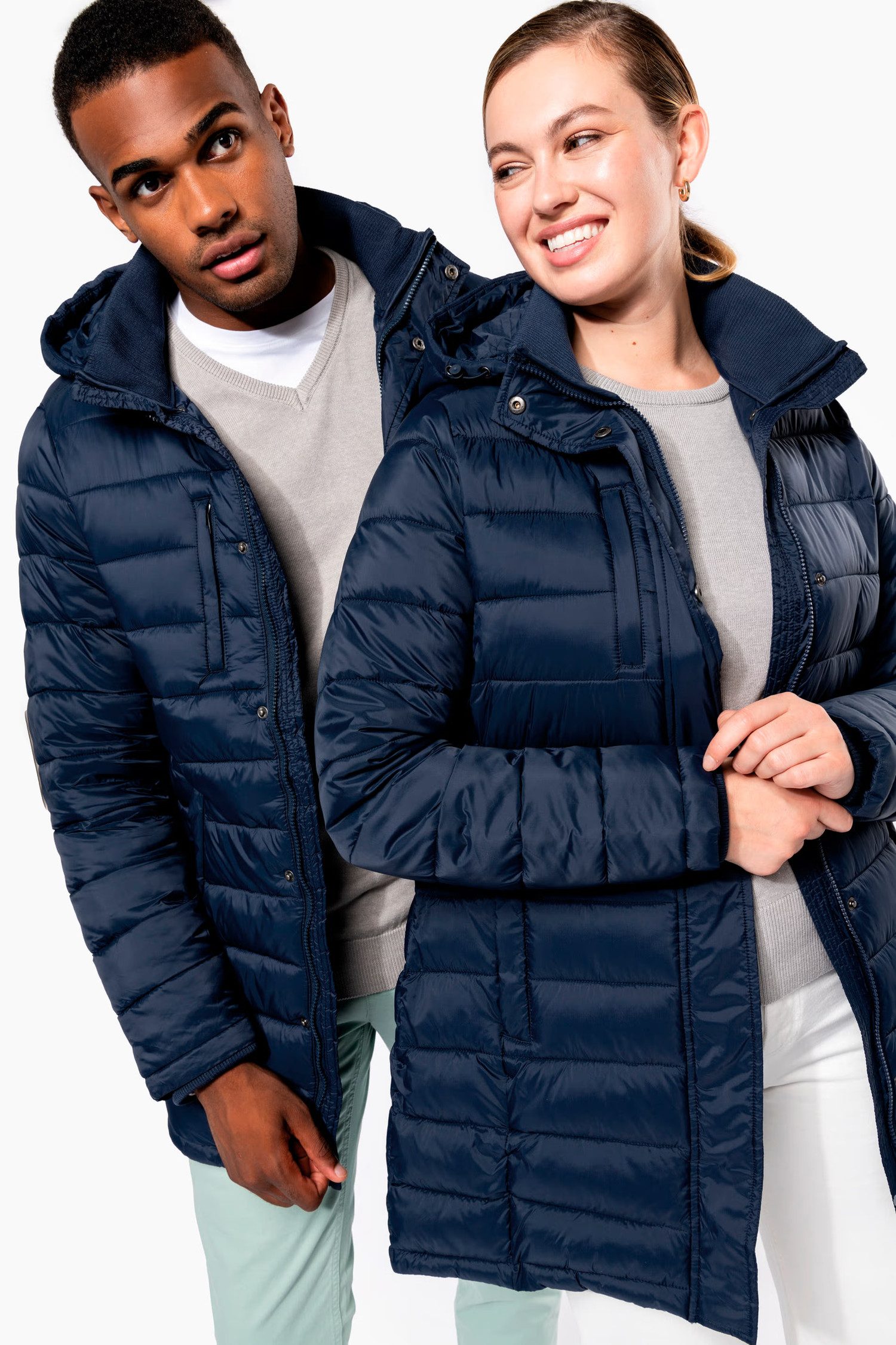 Parka Leichter Herren-Parka mit Kapuze