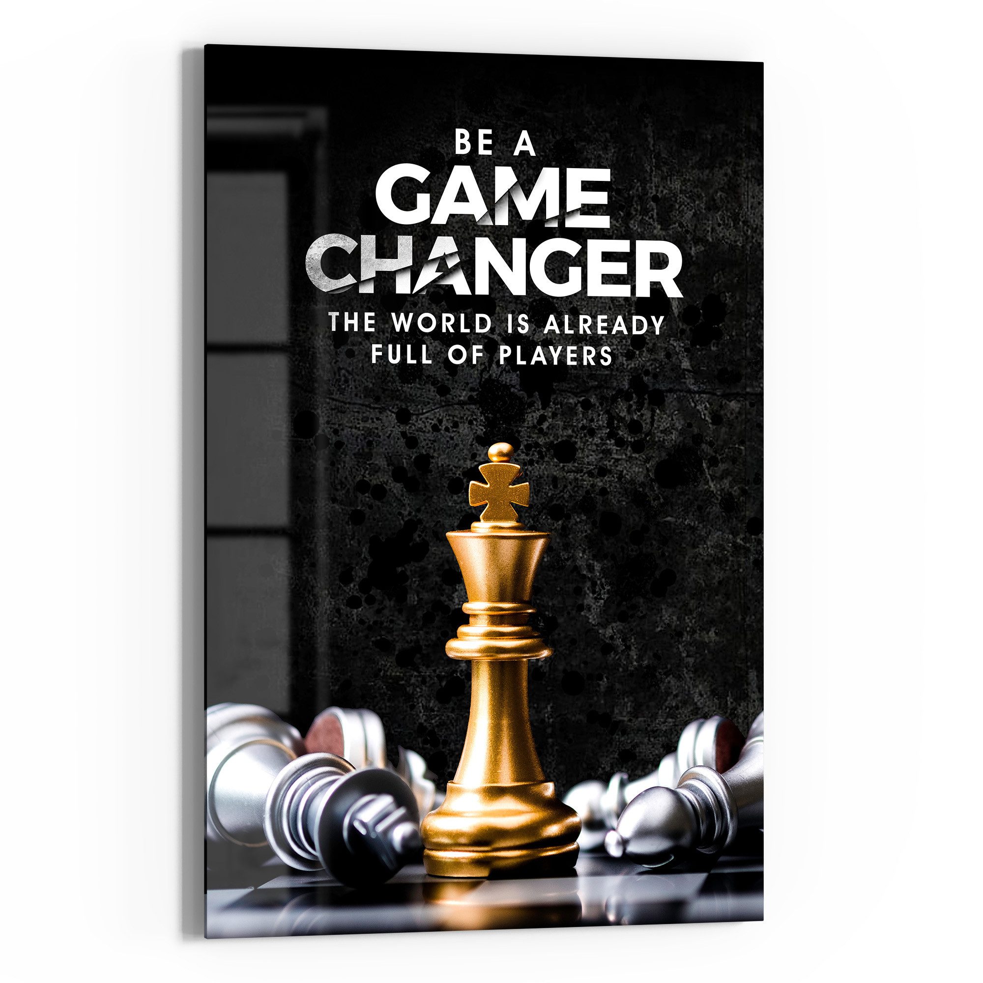 DEQOART Glasbild 'Königliche Strategie', 'Königliche Strategie', Glas Wandb günstig online kaufen