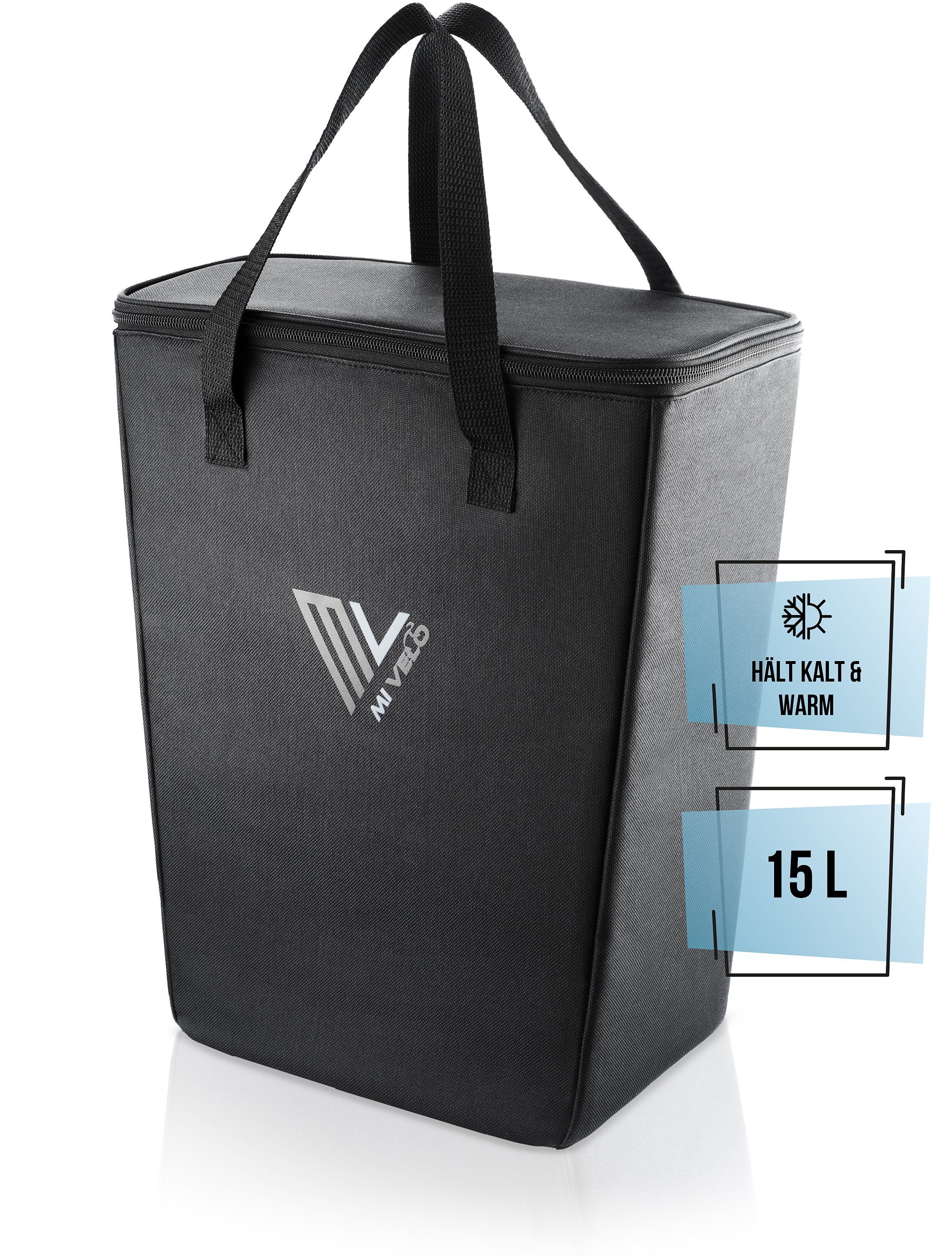 MIVELO Fahrradtasche Kühleinsatz für Gepäckträgertaschen Kühltasche Fahrrad