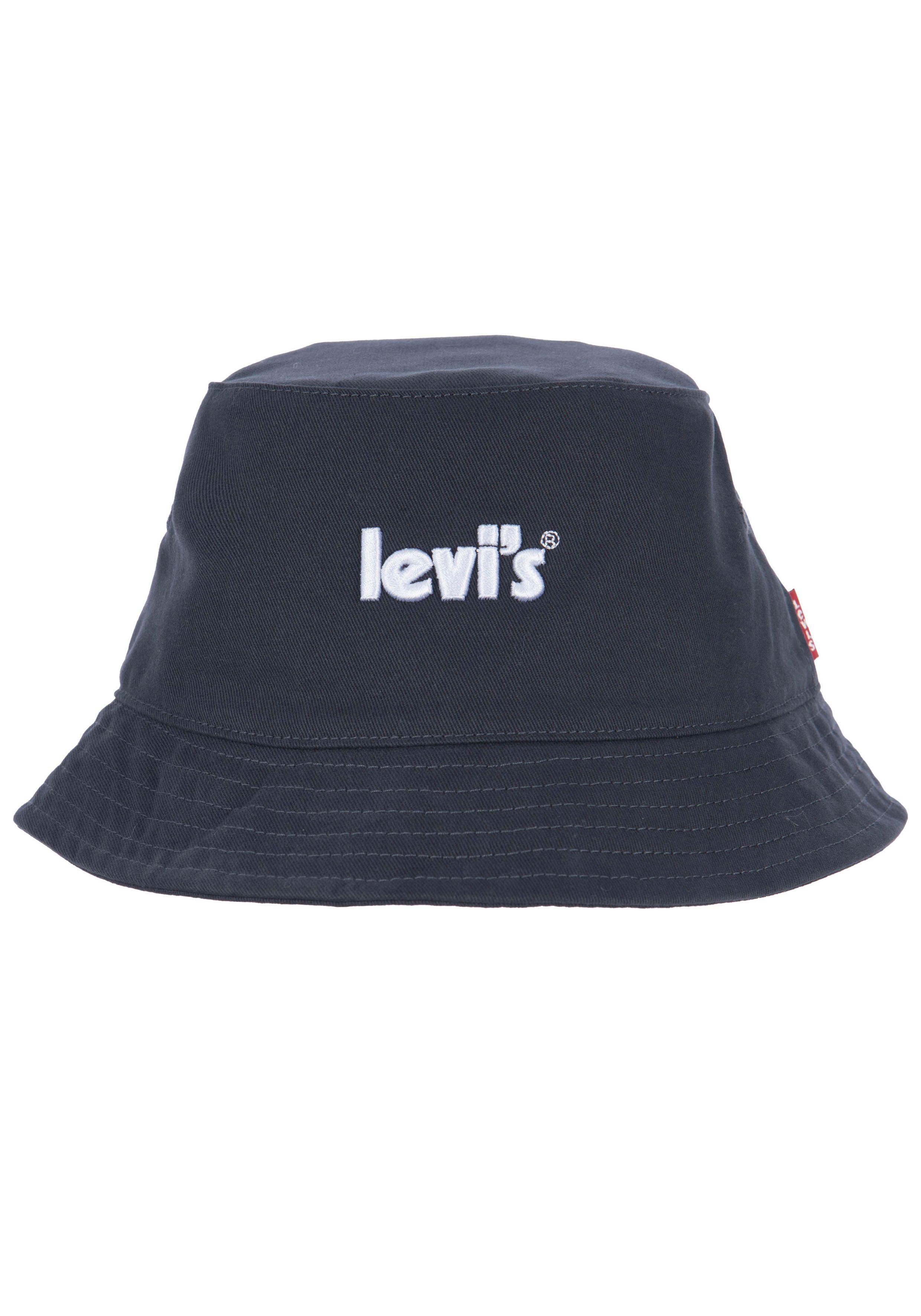 Levi's® Kids Fischerhut LAN POSTER LOGO BUCKET CAP UNISEX | Sonnenhüte