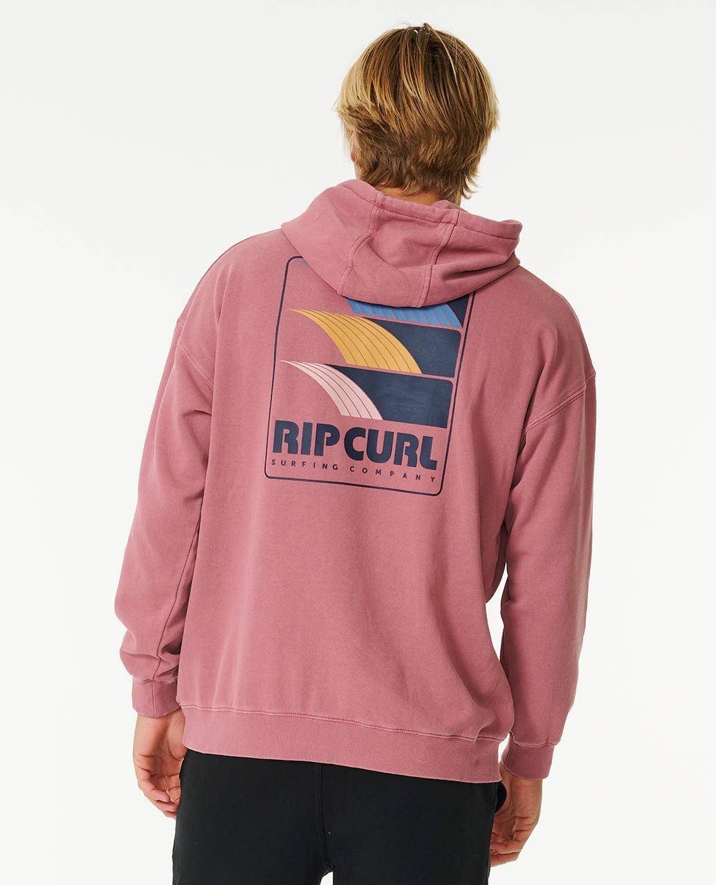 Curl Fleecepullover mauve Surf Rip Revival Fleece-Hoodie