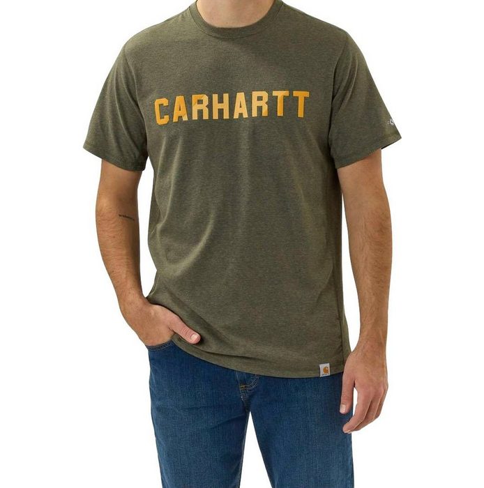 Carhartt T-Shirt Logo oliv