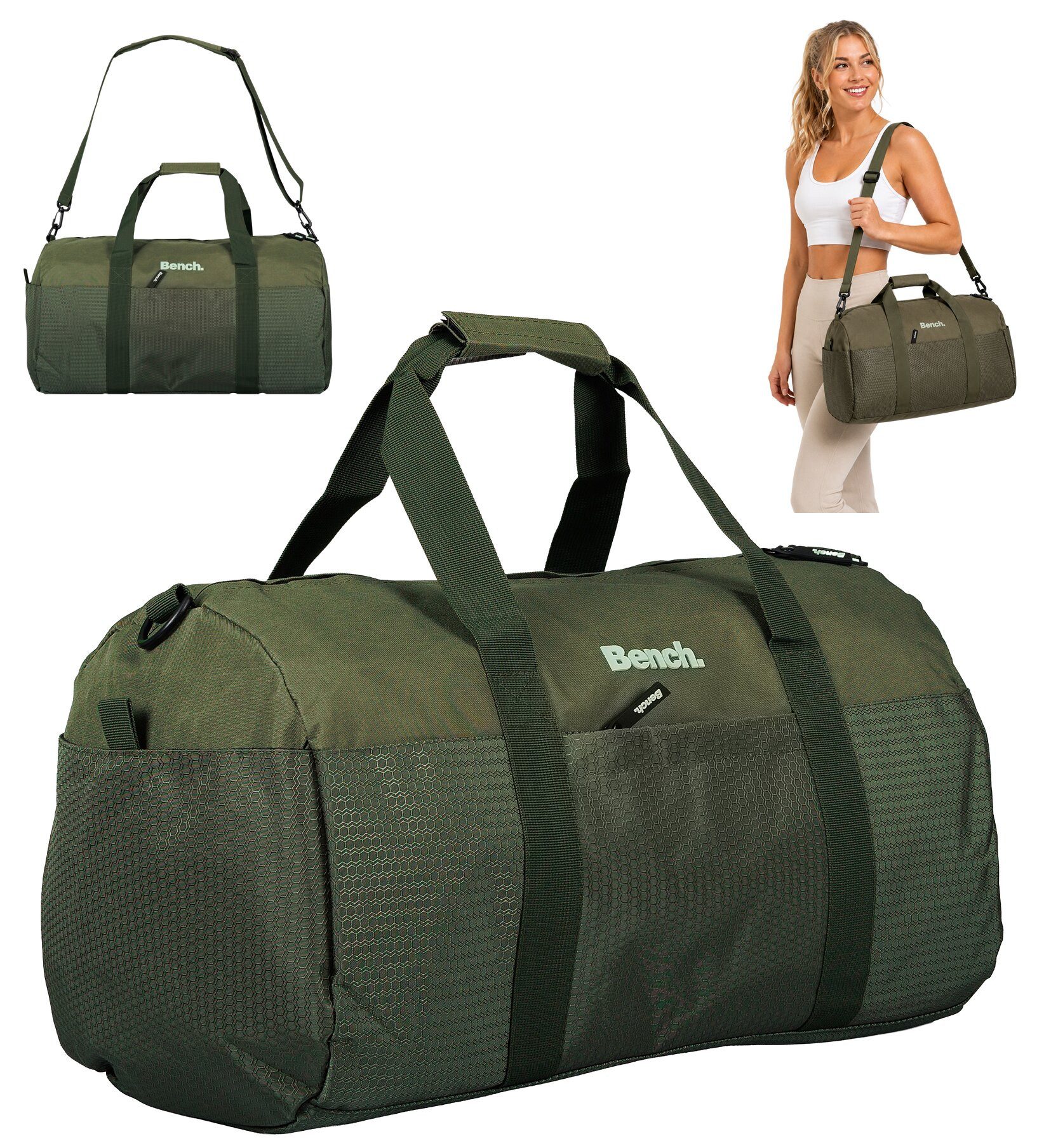 Sporttasche Damen Herren Reisetasche Gym Bag 50 cm 34 L