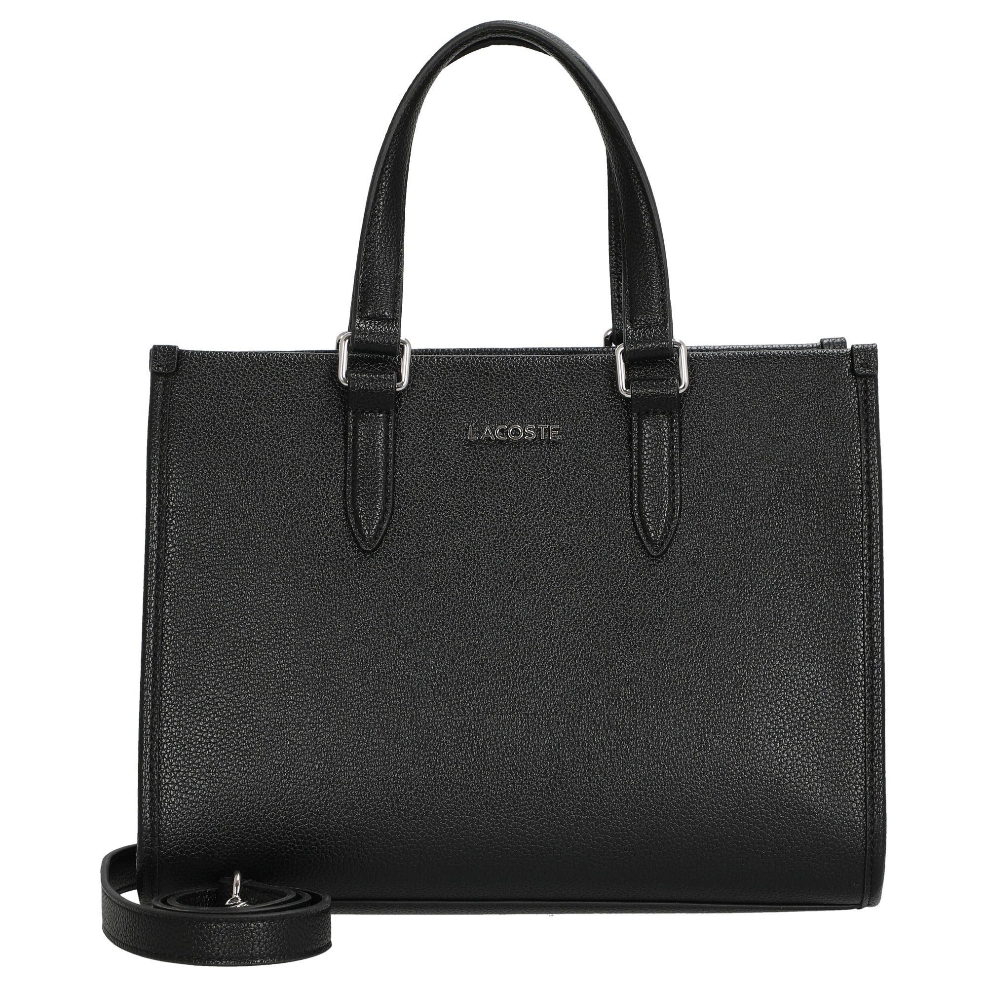 Lacoste Handtasche Top Handle Bag M - Handtasche 28.5 cm (noir)