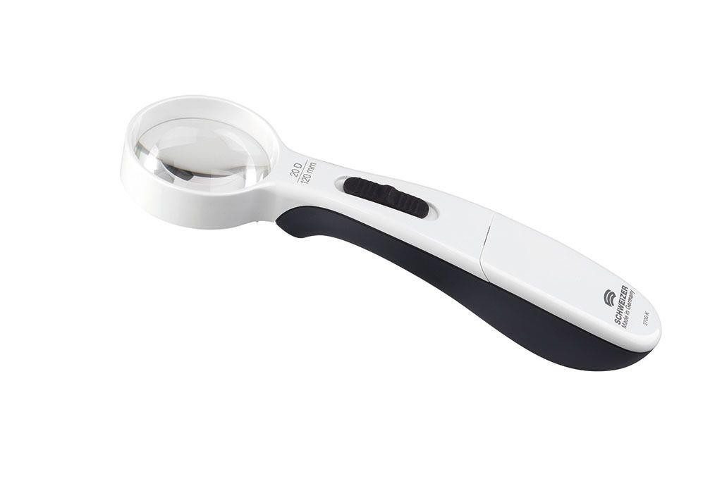 SCHWEIZER Leuchtlupe Schweizer ERGO-Lux MP 5fach / Ø 55mm Kaltweiß