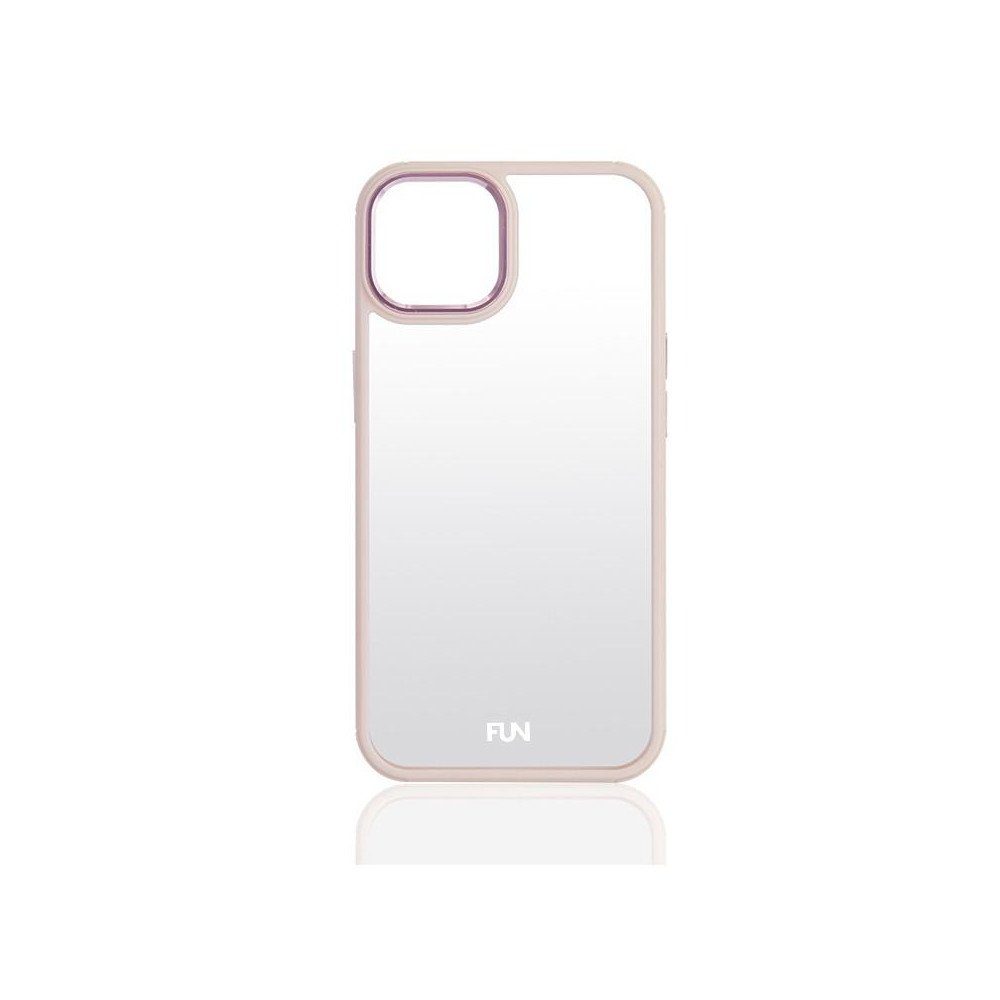 Peter Jäckel Handyhülle FUN CAMERA PROTECT COVER CLEAR Pink f. Apple iPhone  14 Plus (20403) H