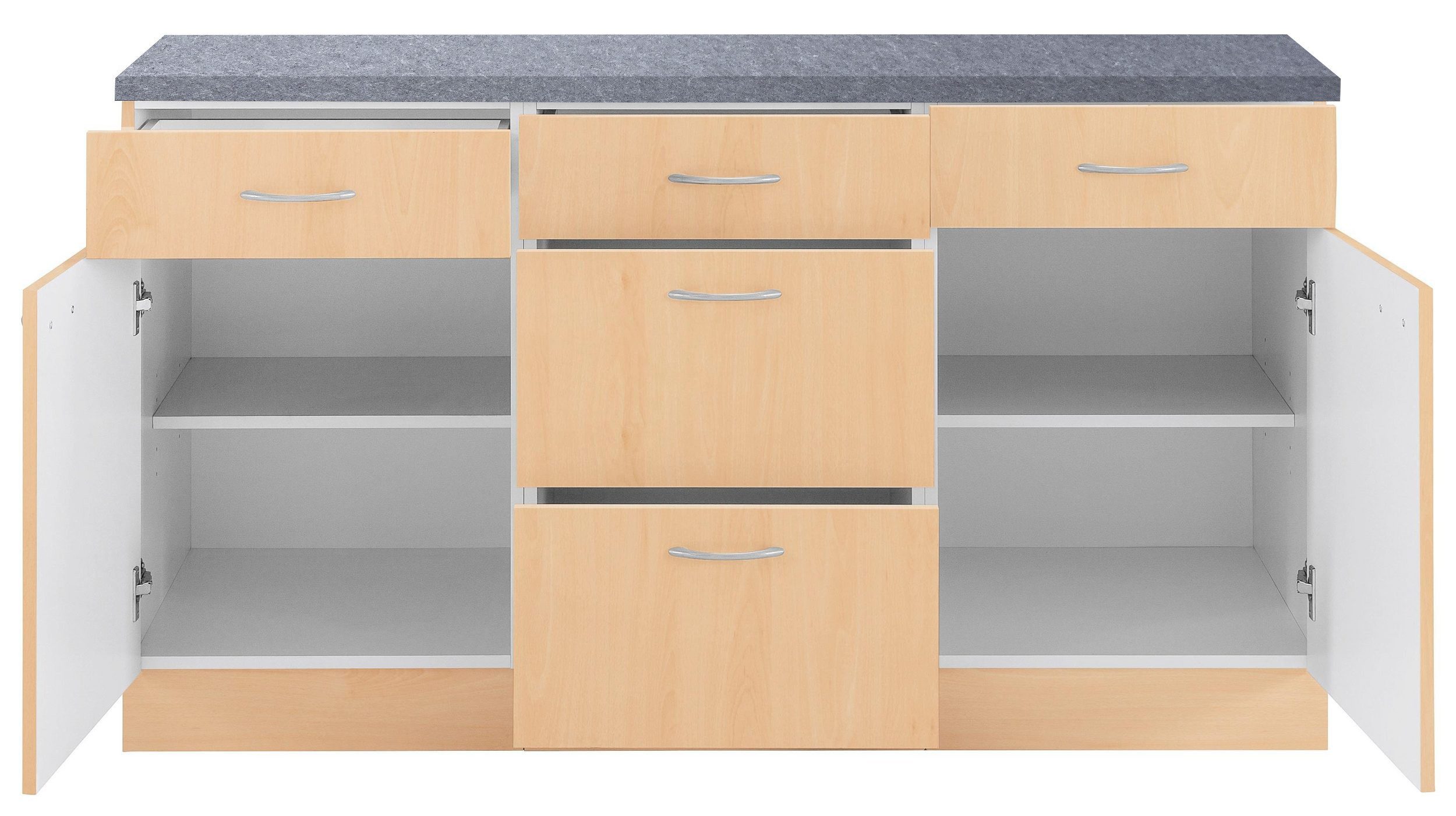 wiho Küchen Unterschrank Kiel 150 cm breit