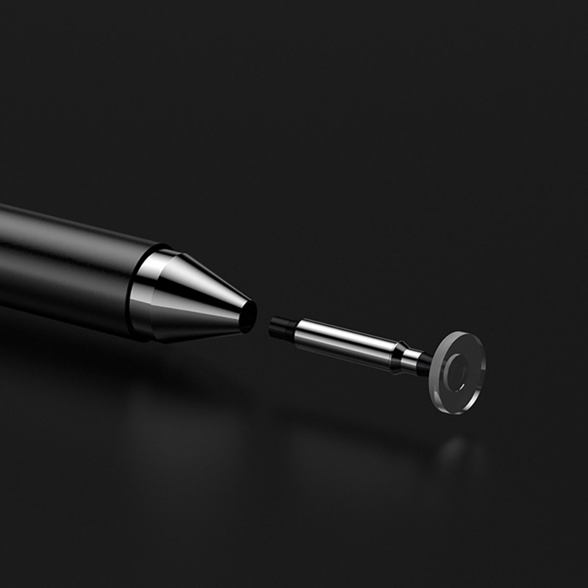 JOYROOM Eingabestift JR-BP560 (Stylus mit 2 Ersatzspitzen) Passiver Stylus für alle kapazitiven Displays