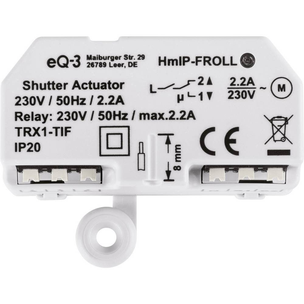 Thumbnail - Homematic IP Smart-Home-Gurtwickler Funk Rollladenaktor Unterputz – 3er Set