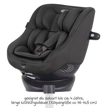 Graco Autokindersitz Turn2Me - Midnight, bis: 13 kg, Reboarder Kinder Autositz i-Size ab Geburt - 4 Jahre (40 cm-105 cm)