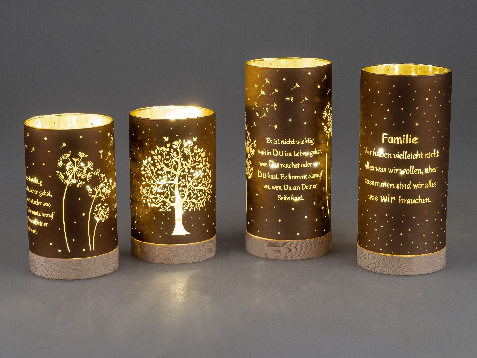 formano Nachttischlampe Sprüche, mit Timerfunktion günstig online kaufen