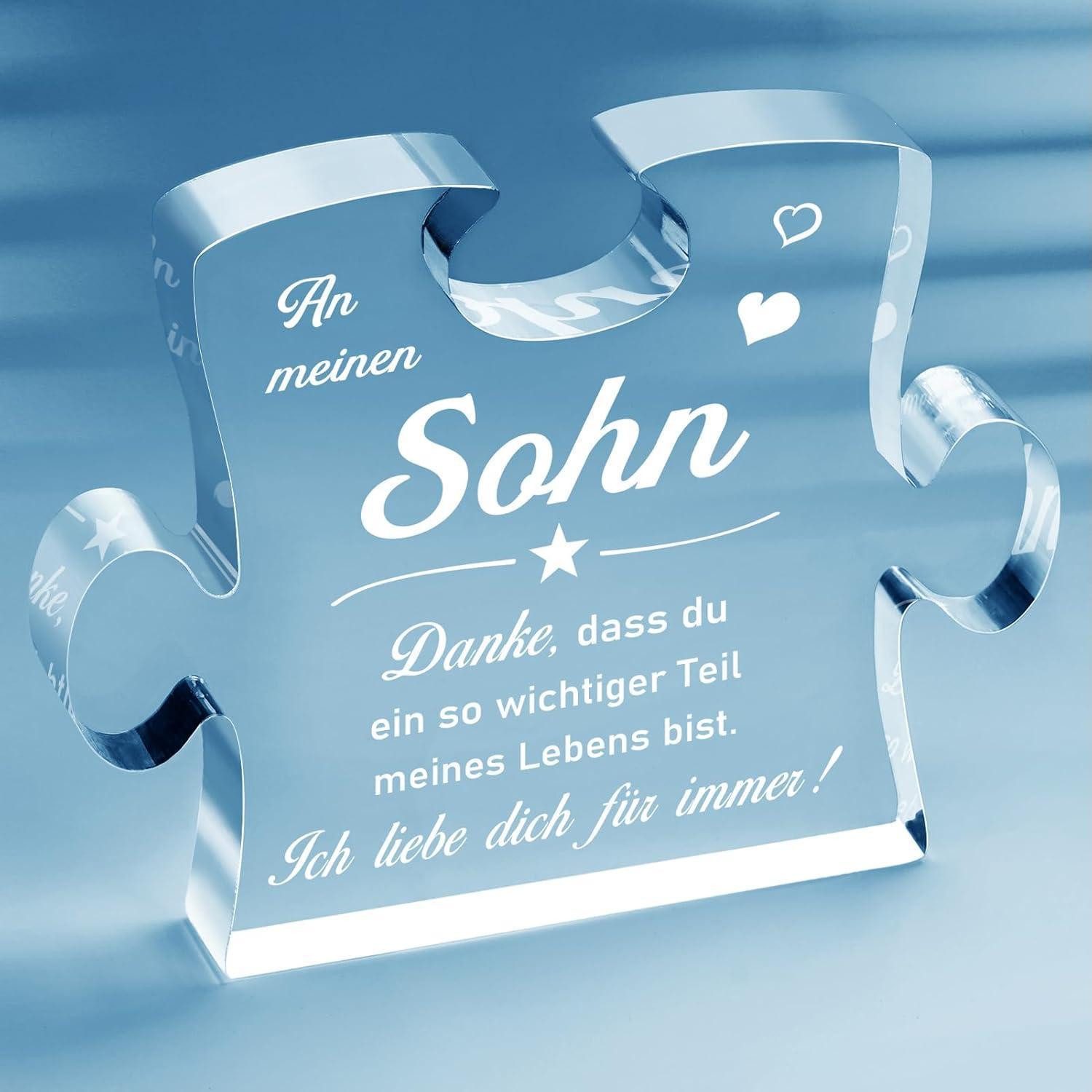 LuxusKollektion Badaccessoire-Set Puzzle Acryl Geschenk Geburtstag Sohn günstig online kaufen