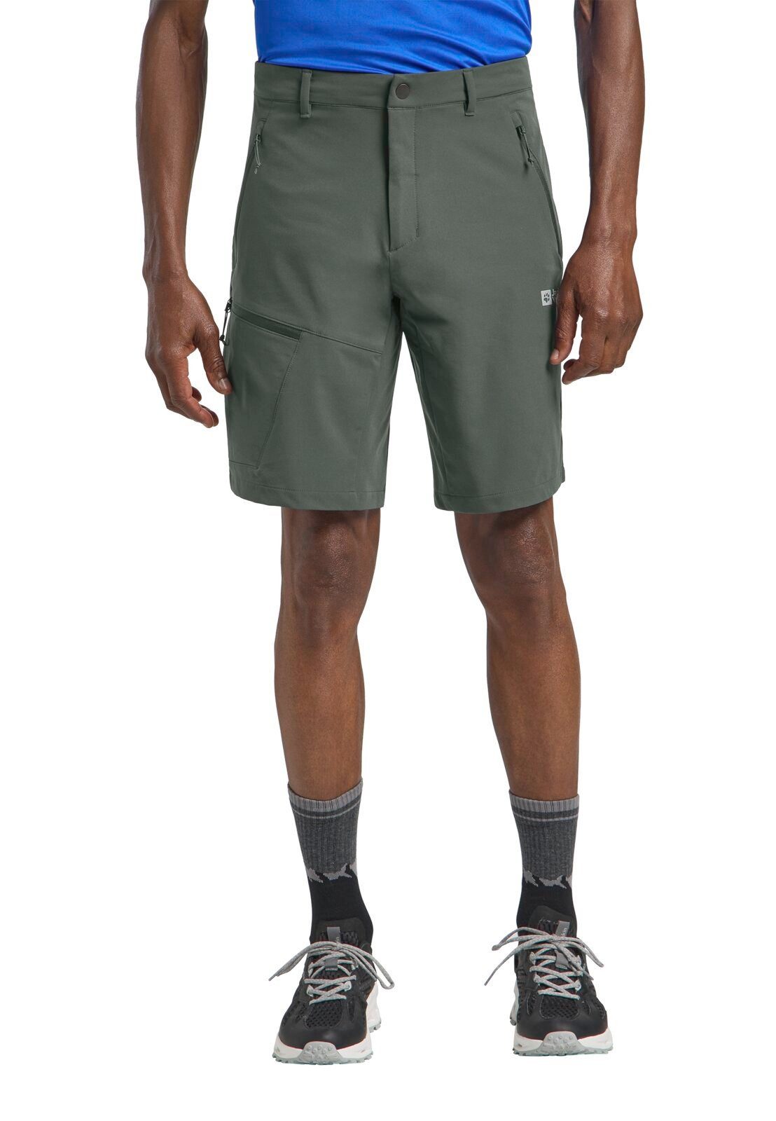 Jack Wolfskin Trekkinghose Wanderhose Pico Trial Short (atmungsaktiv, wasse günstig online kaufen