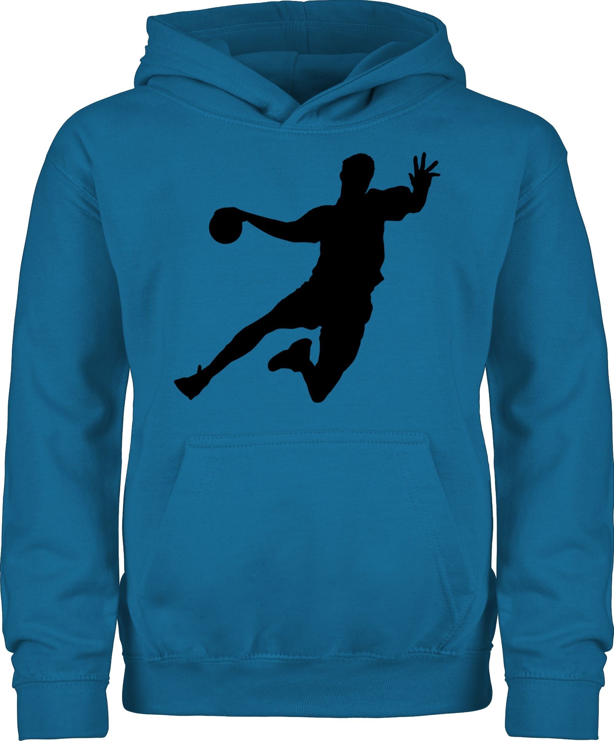 Shirtracer Hoodie Handballer I Geschenk Handballer I Handball Geschenke Kinder Sport Kleidung