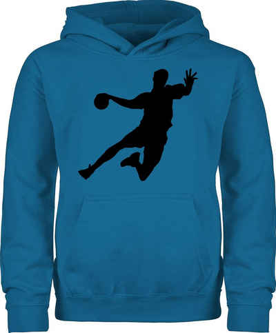 Shirtracer Hoodie Handballer Kinder Sport Kleidung