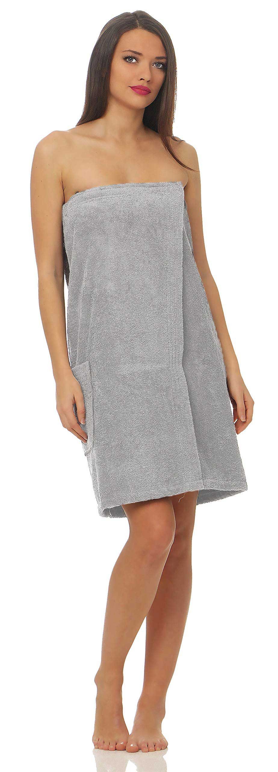 CLASS HOME COLLECTION Saunatuch Damen Saunakilt günstig online kaufen