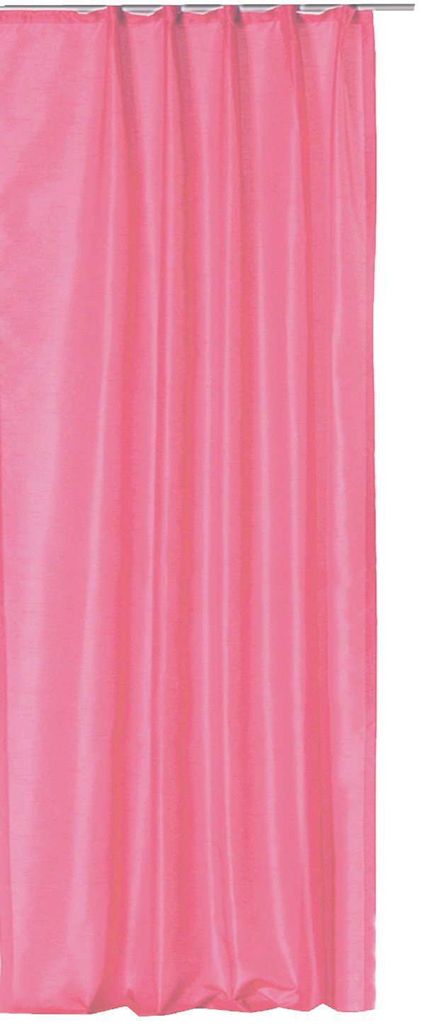 Haus und Deko Gardine Vorhang Kräuselband halbtransparent Wildseiden Optik 140x245cm Trend (1 St), Kräuselband, halbtransparent, Polyester