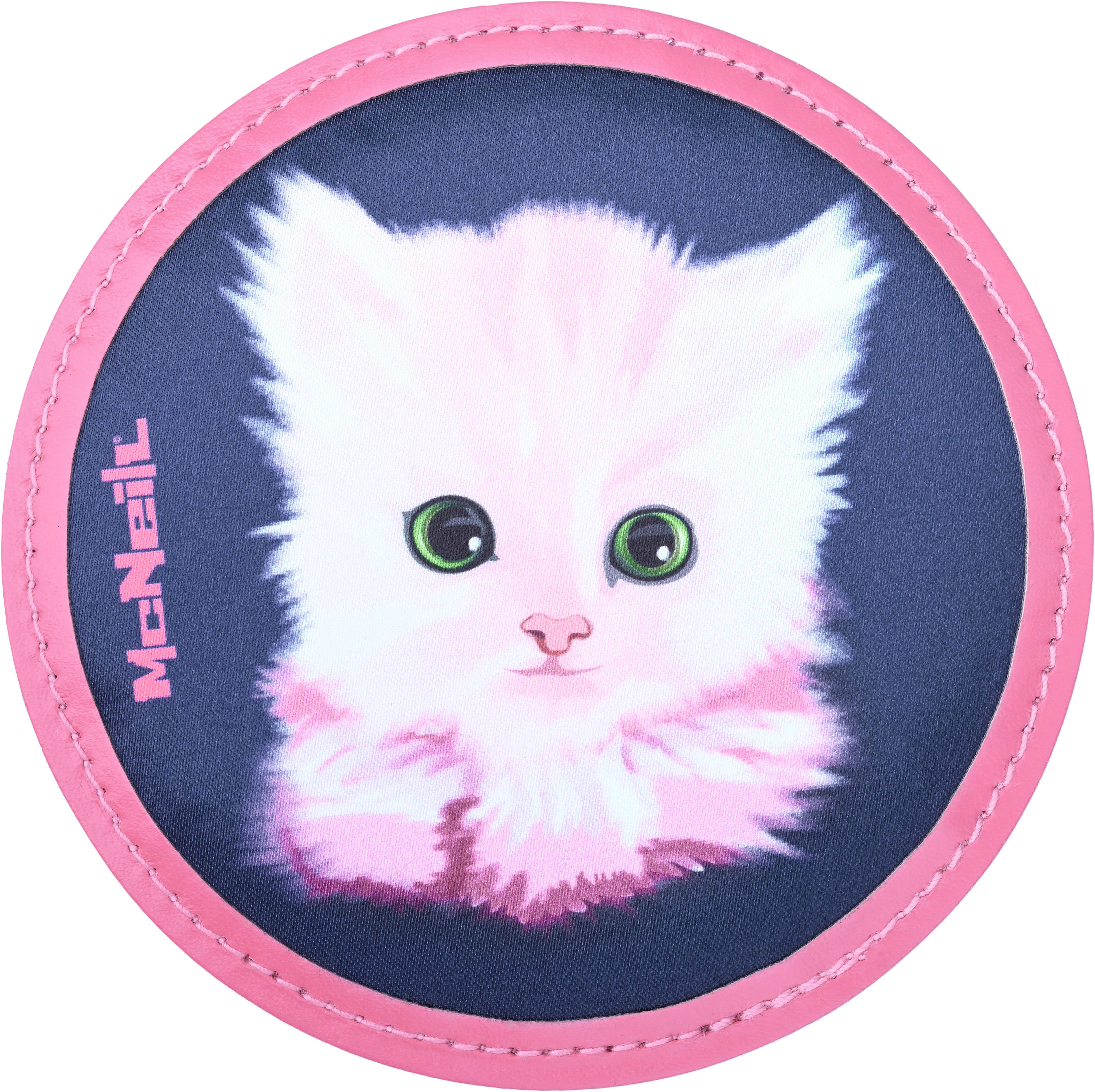 McNeill Schulranzen Primo, inkl. Etui, Turnbeutel, (Set, 9-tlg., Schlamperrolle, Trinkflasche, Lunchbox, 2 Magnete & 1 Anhänger)