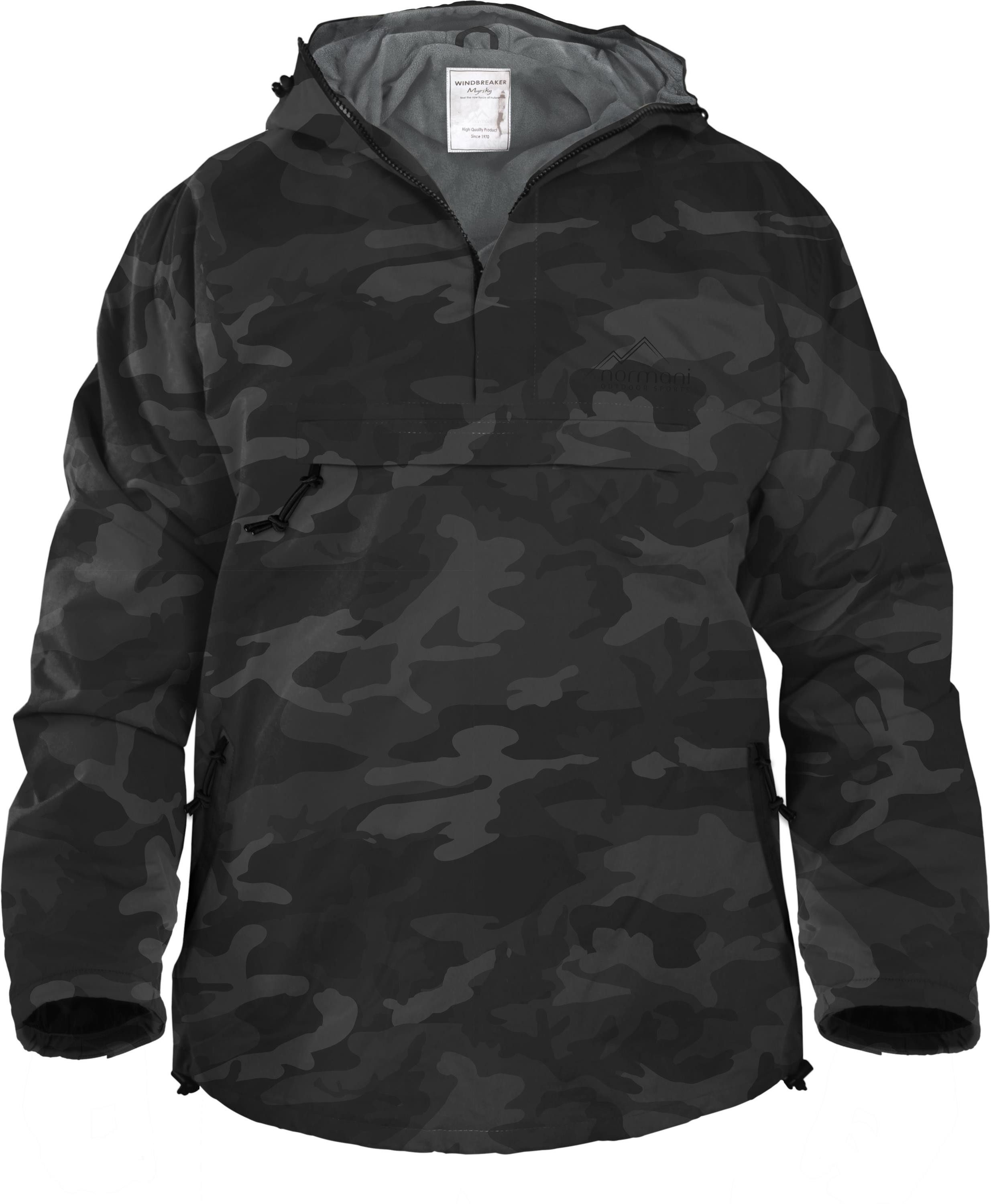 normani Windbreaker Herren Windbreaker Myrsky Wasserdichte Funktionsjacke gefütterte Schlupfjacke Windjacke