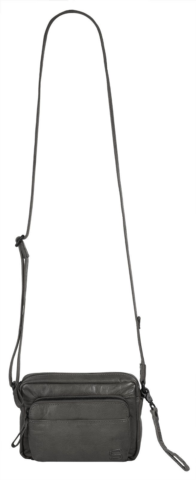 Spikes & Sparrow Umhängetasche, echt Leder