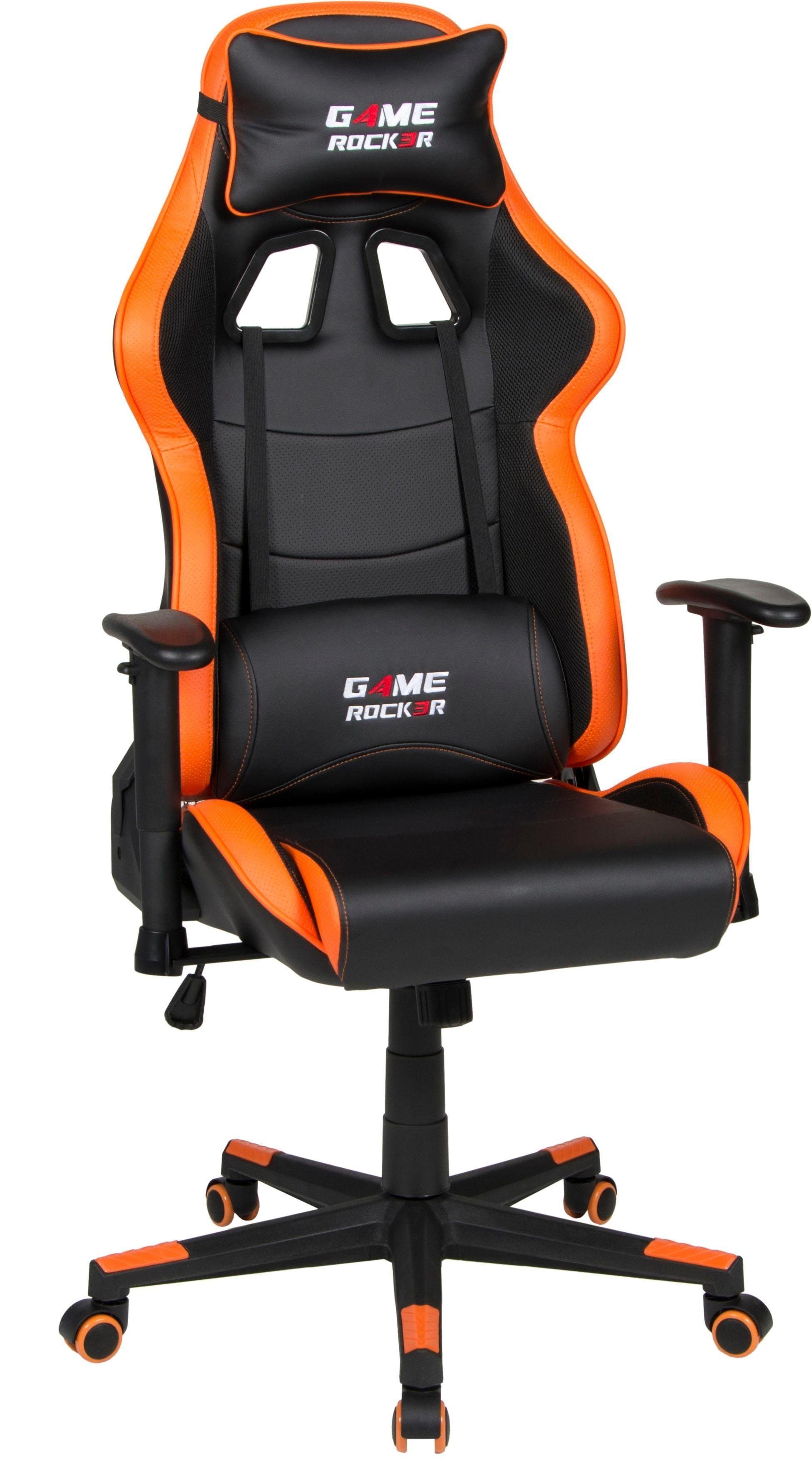 Duo Collection Gaming-Stuhl Game-Rocker G-10 schwarz/orange | schwarz/orange