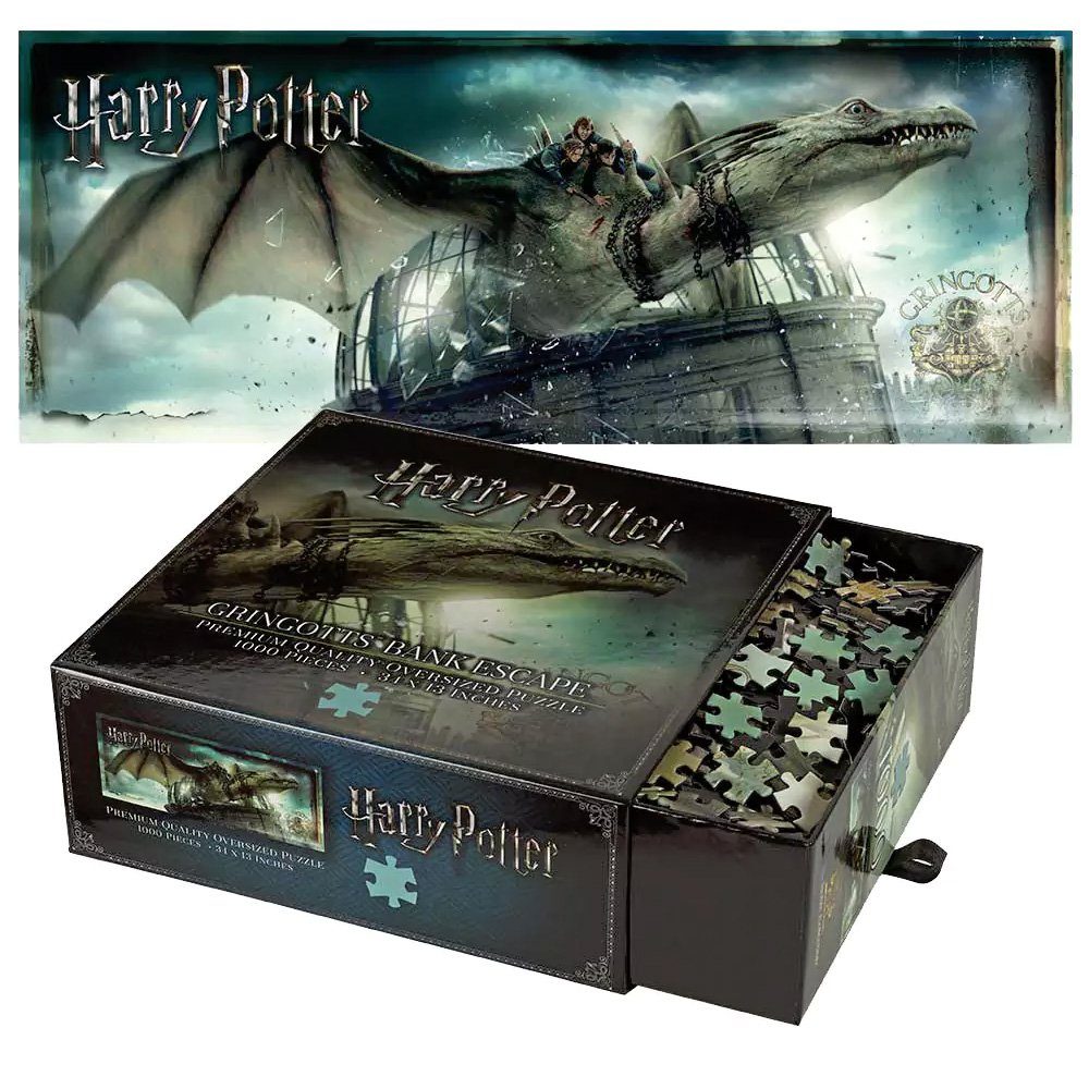 Noble Collection Puzzle Flucht aus Gringotts - Harry Potter, Puzzleteile